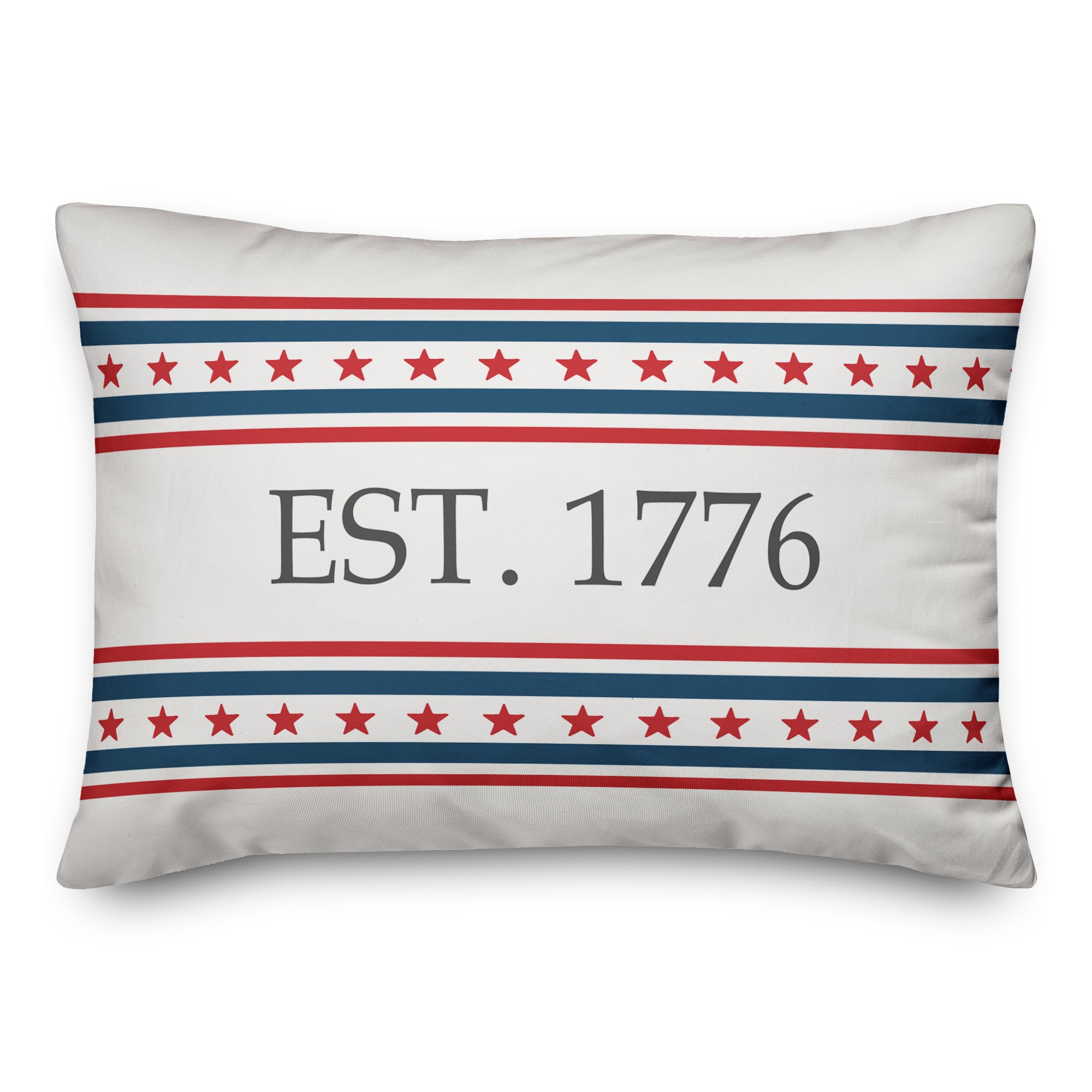 USA Established 1776 14x20 Indoor / Outdoor Pillow