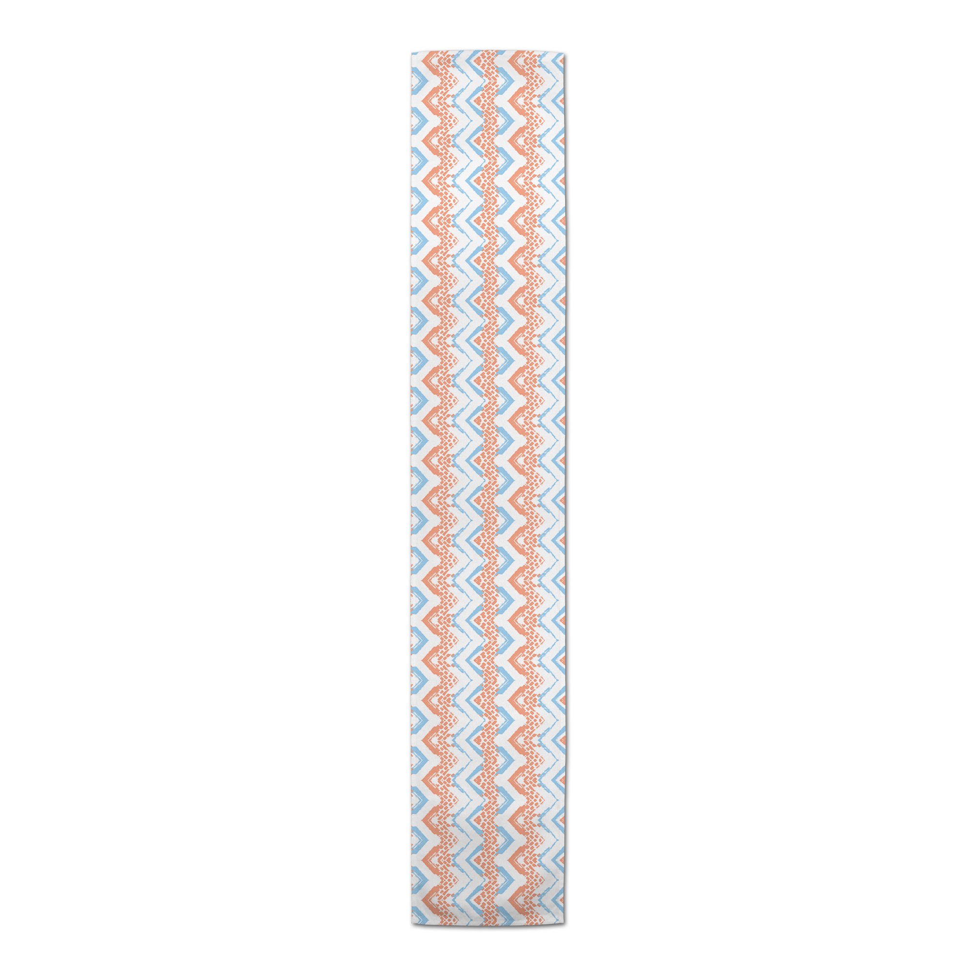 Coral & Blue Aztec  Runner