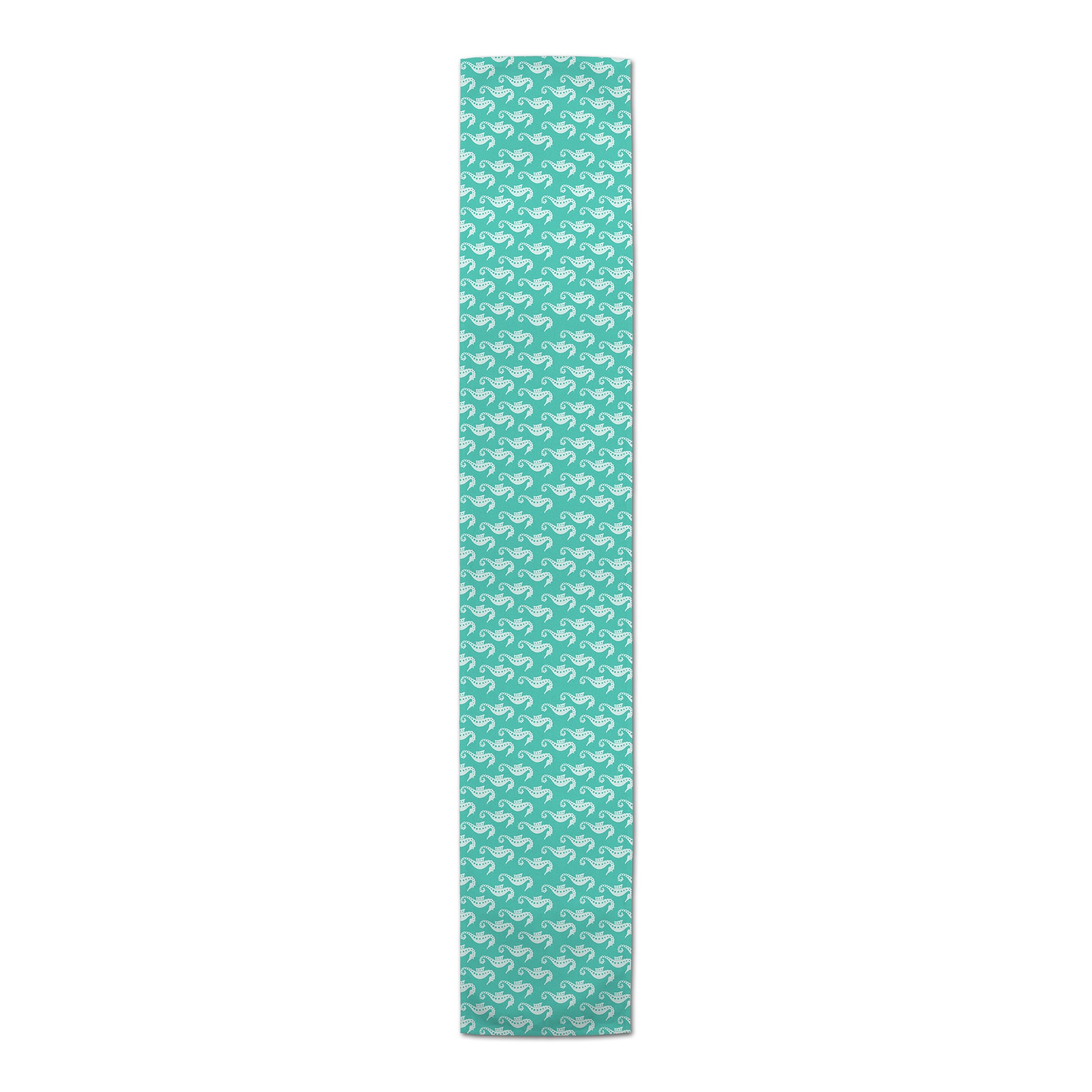 Teal Seahorse Runner