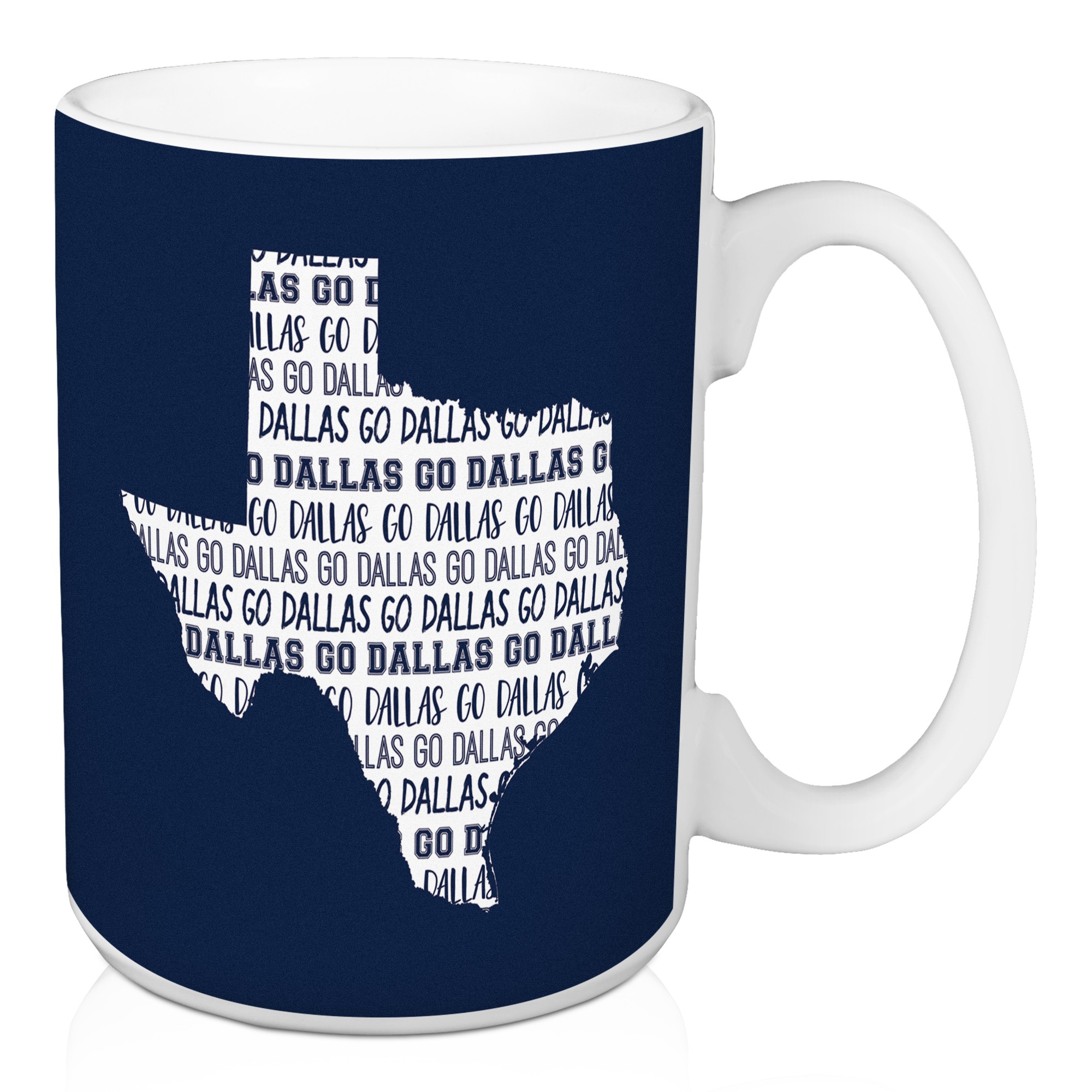 Go Dallas 15 oz Mug