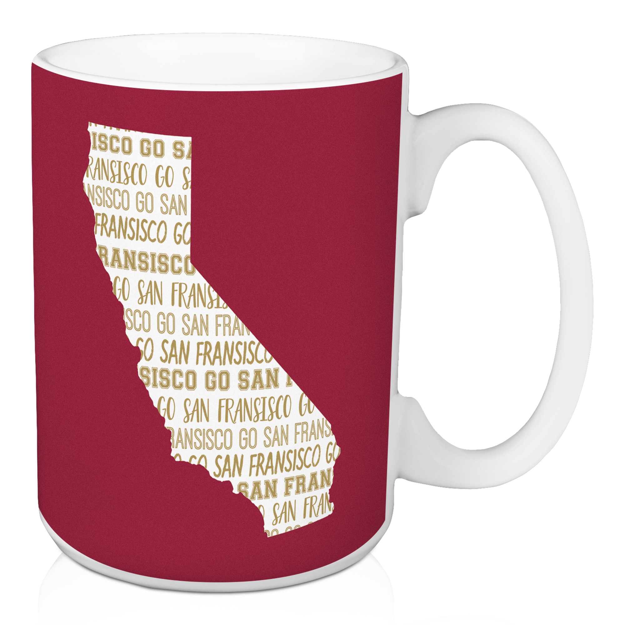 Go San Fransisco 15 oz Mug