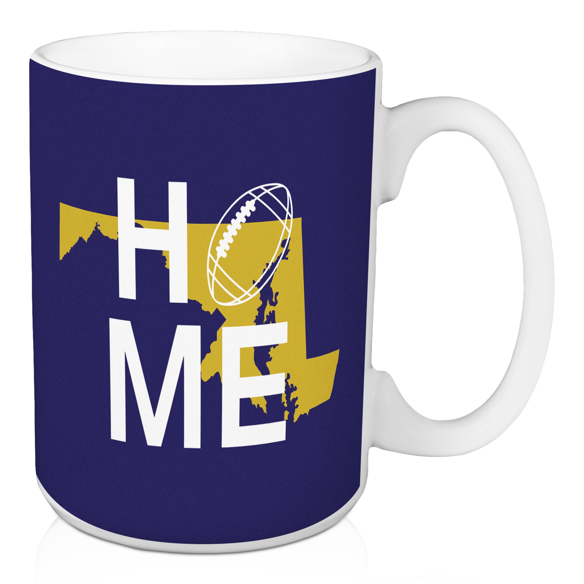 Baltimore Home Football 15 oz Mug