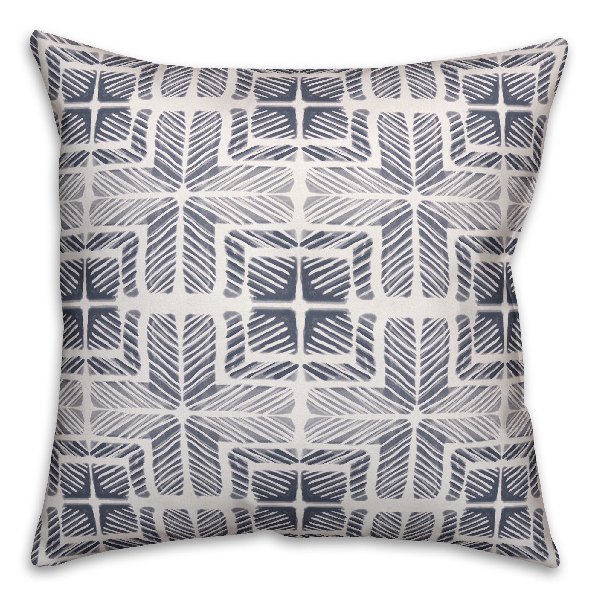 Slate Shibori 18x18 Indoor / Outdoor Pillow