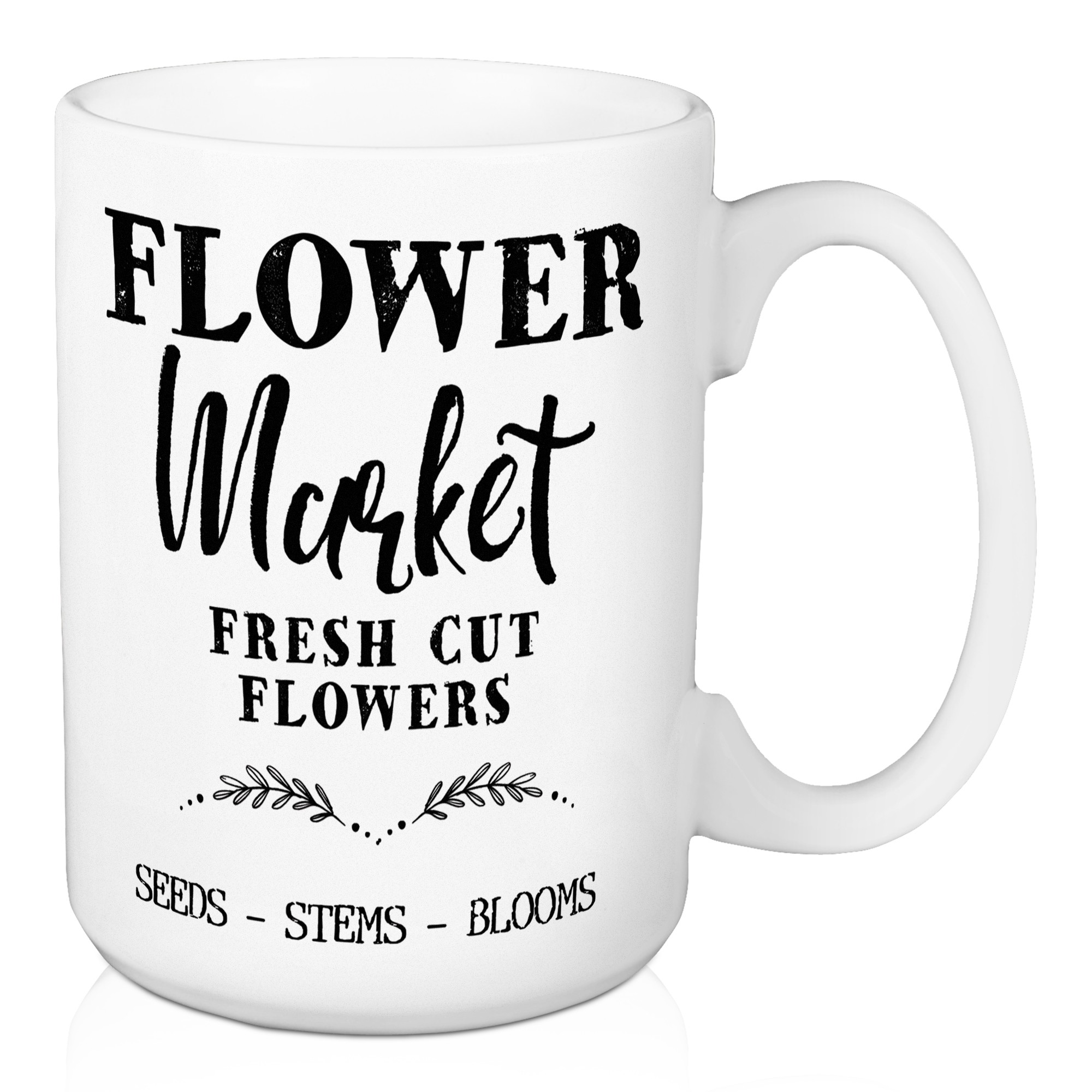 Flower Market 15 oz Mug