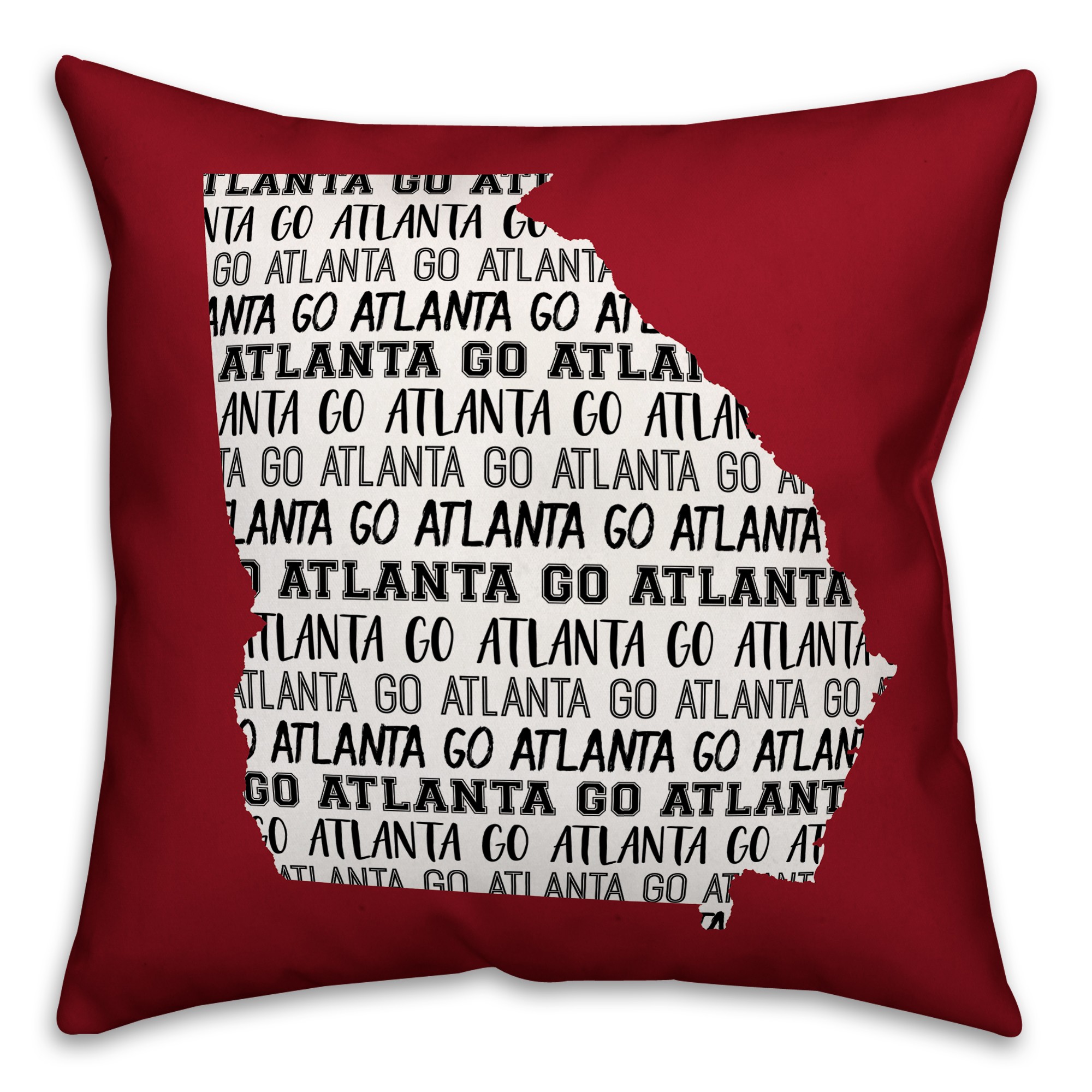Go Atlanta 18x18 Indoor / Outdoor Pillow