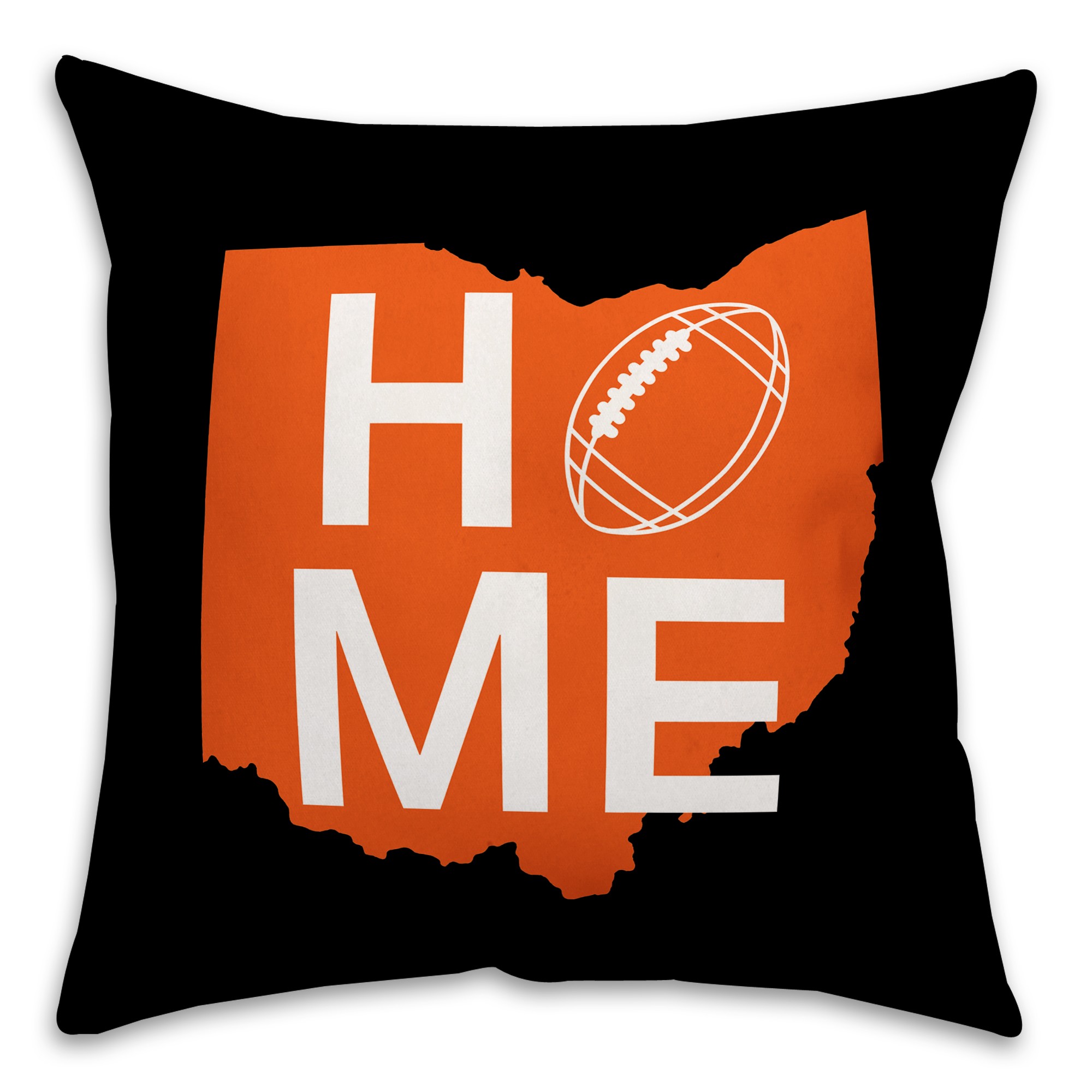 Cincinnati Home Football 18x18 Indoor / Outdoor Pillow