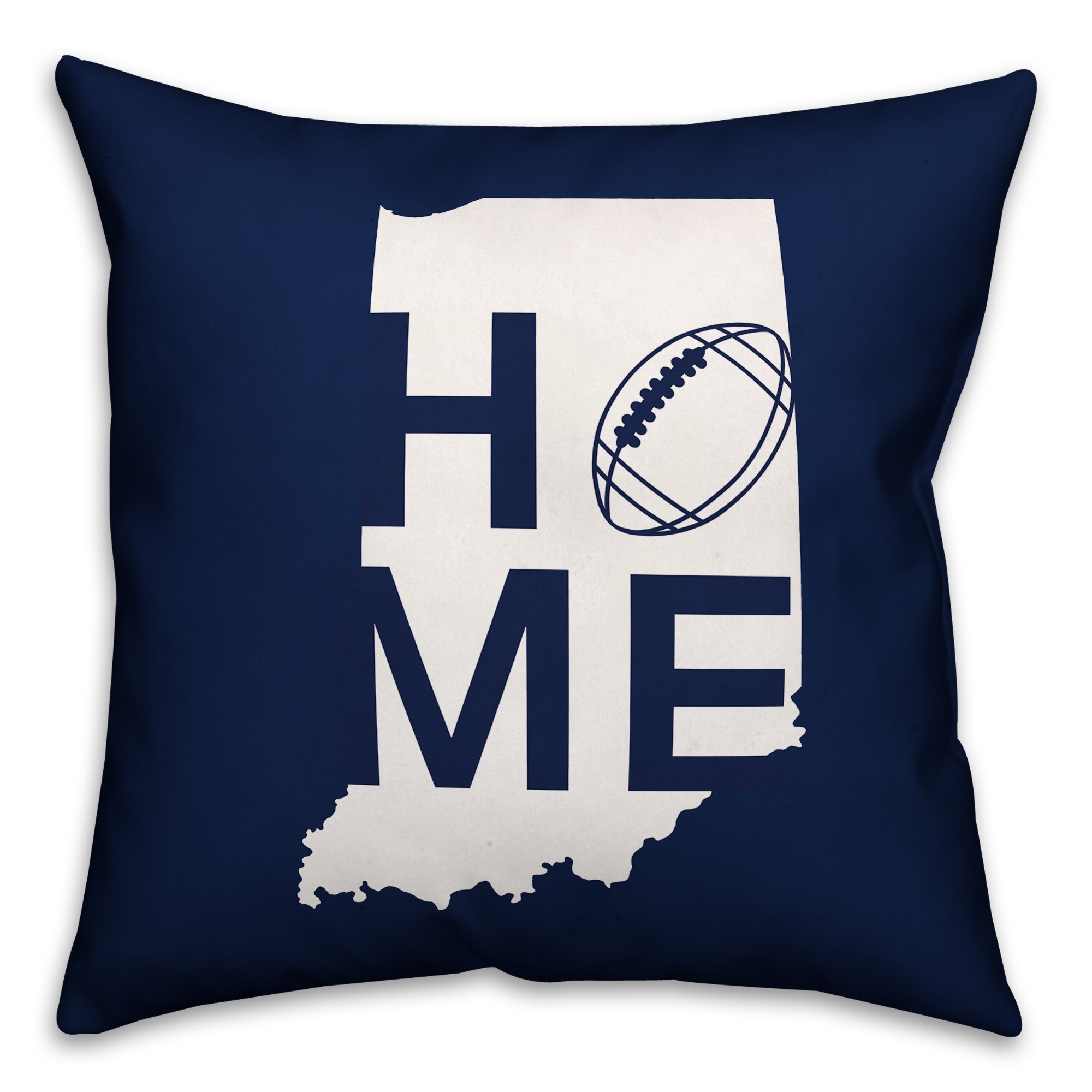 Indianapolis Home Football 18x18 Indoor / Outdoor Pillow