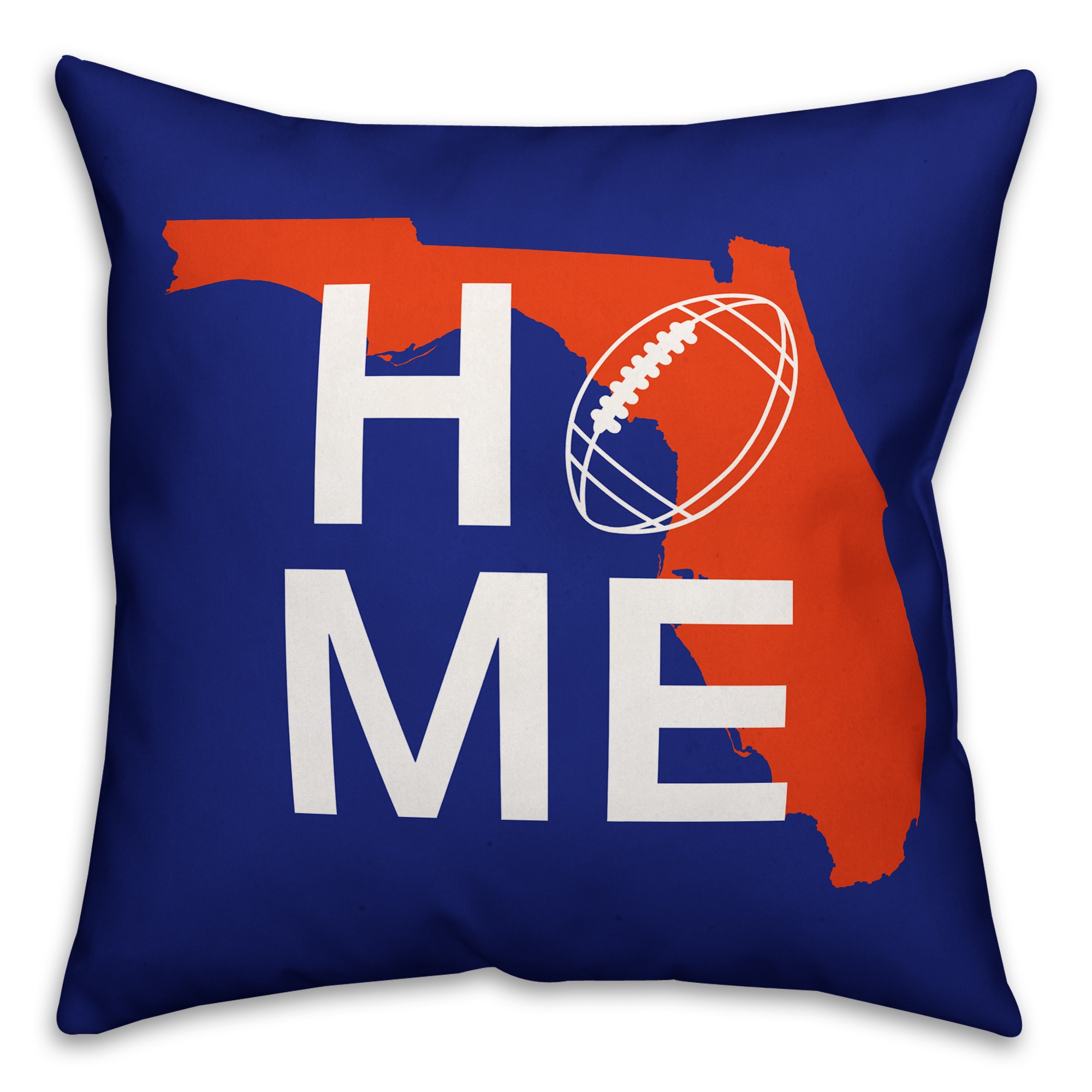 Florida Home Football 18x18 Indoor / Outdoor Pillow