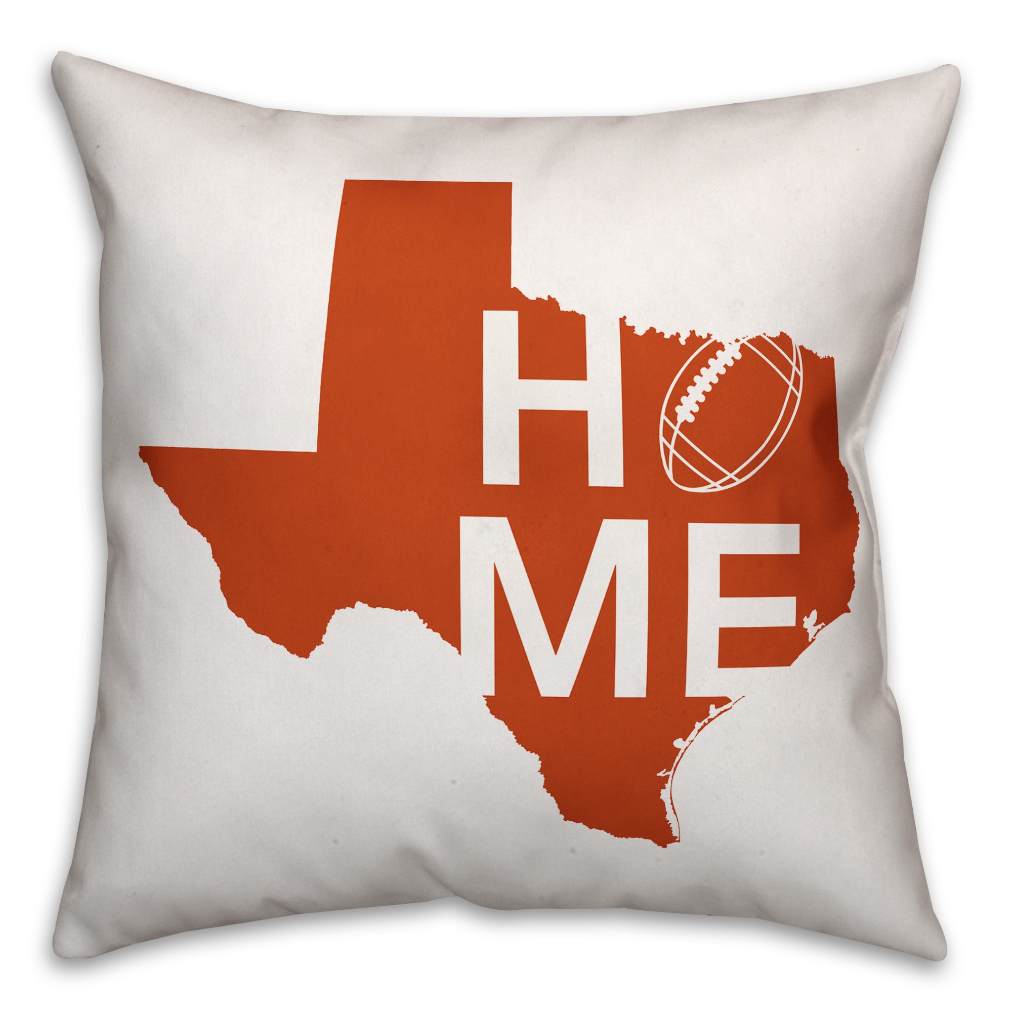 Texas Home Football 18x18 Indoor / Outdoor Pillow