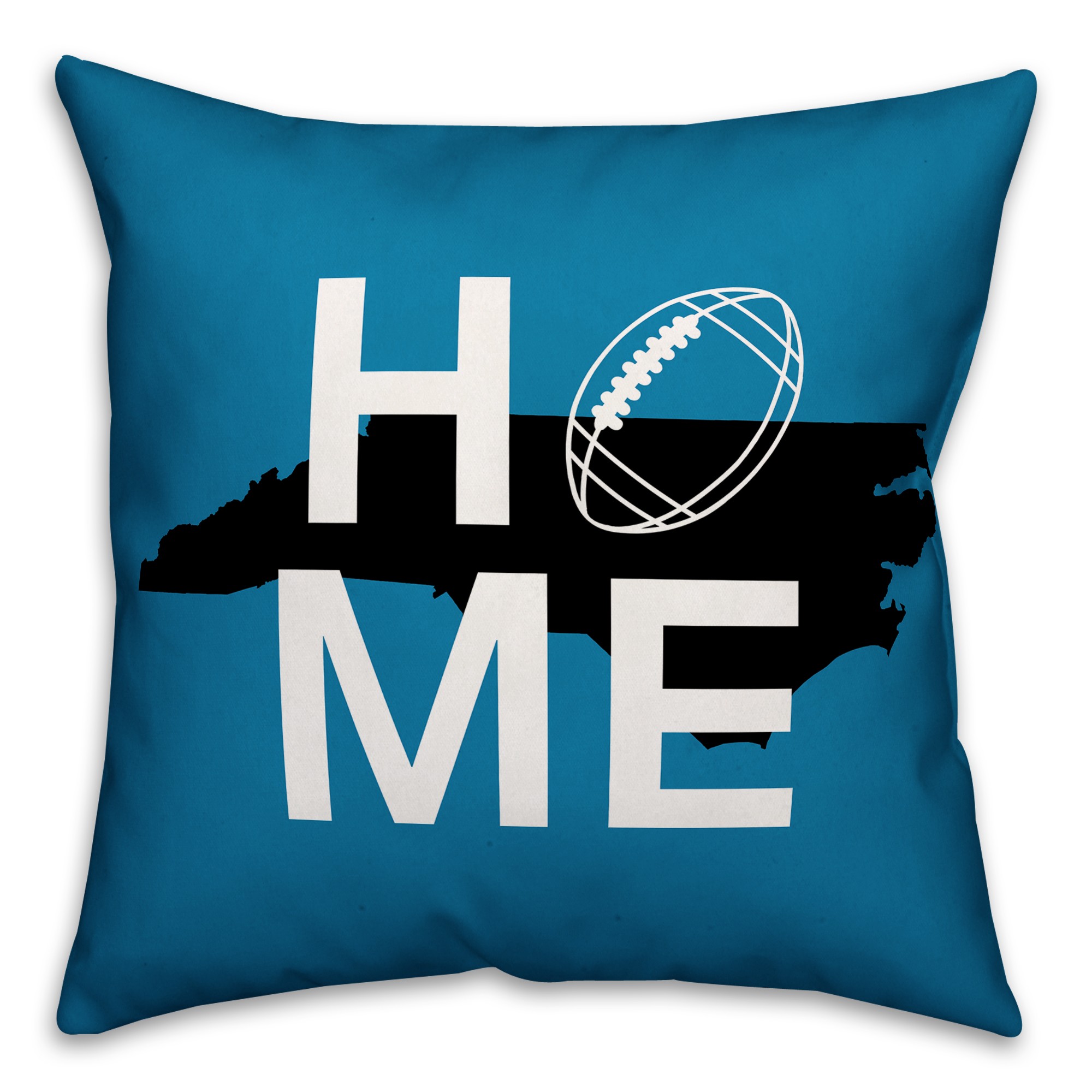North Carolina Home Football 18x18 Indoor / Outdoor Pillow