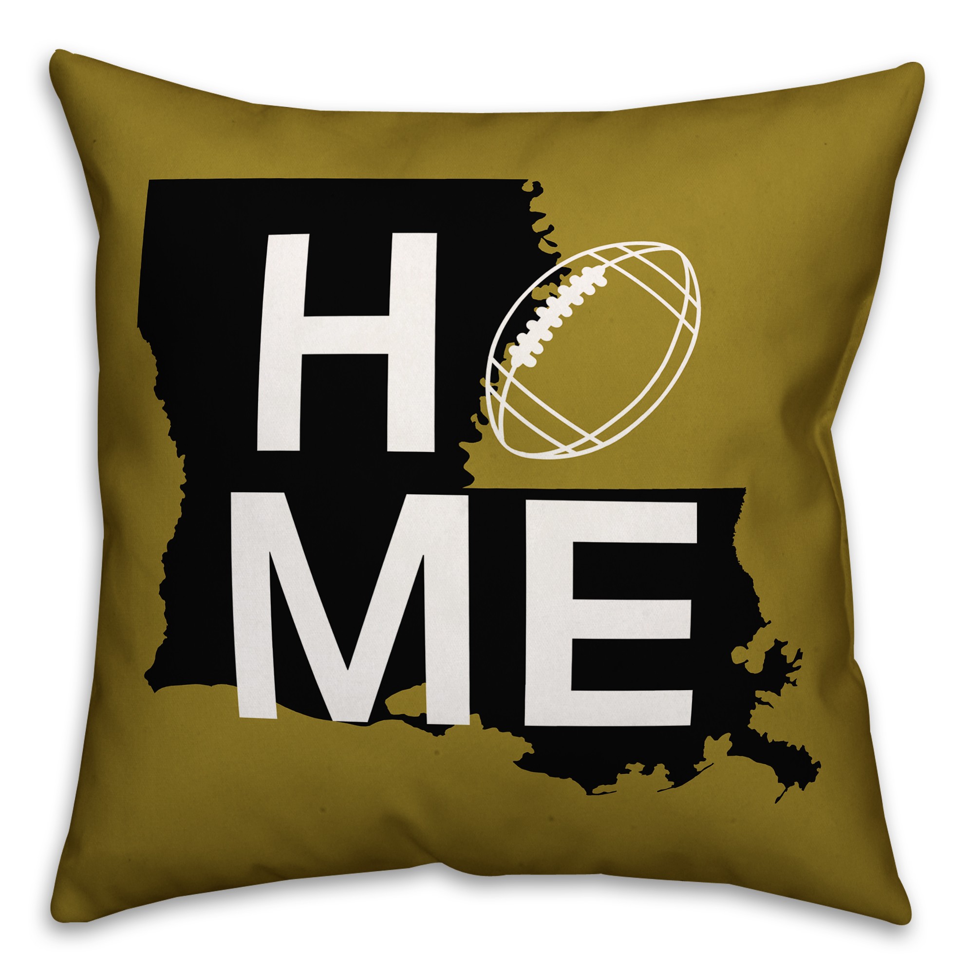 New Orleans Home Football 18x18 Indoor / Outdoor Pillow
