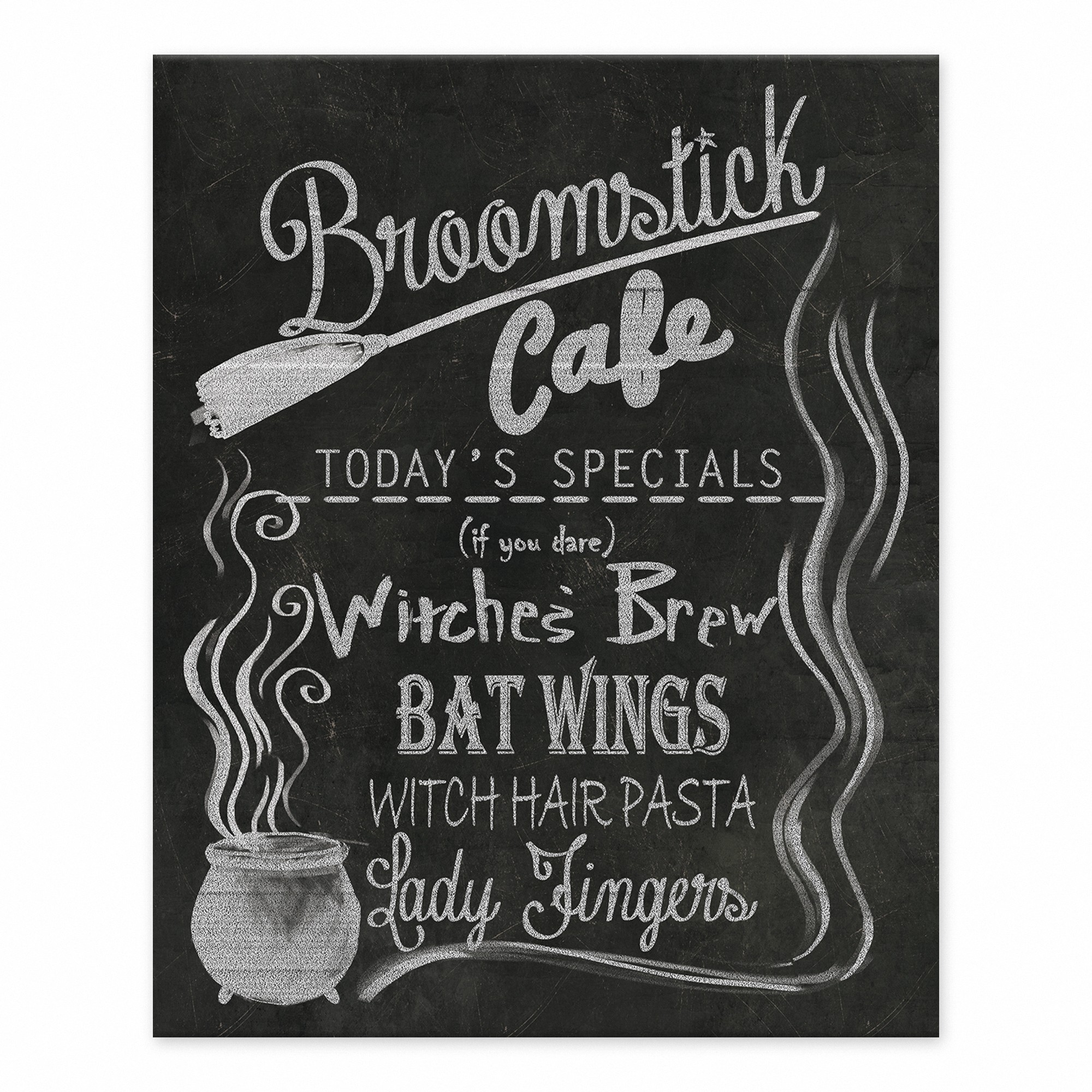 Broomstick Café 8x10 Tabletop Canvas
