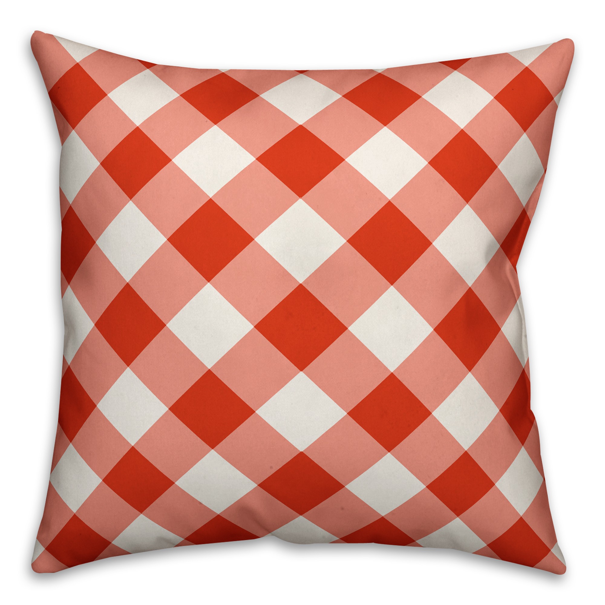 Red Plaid Pillow