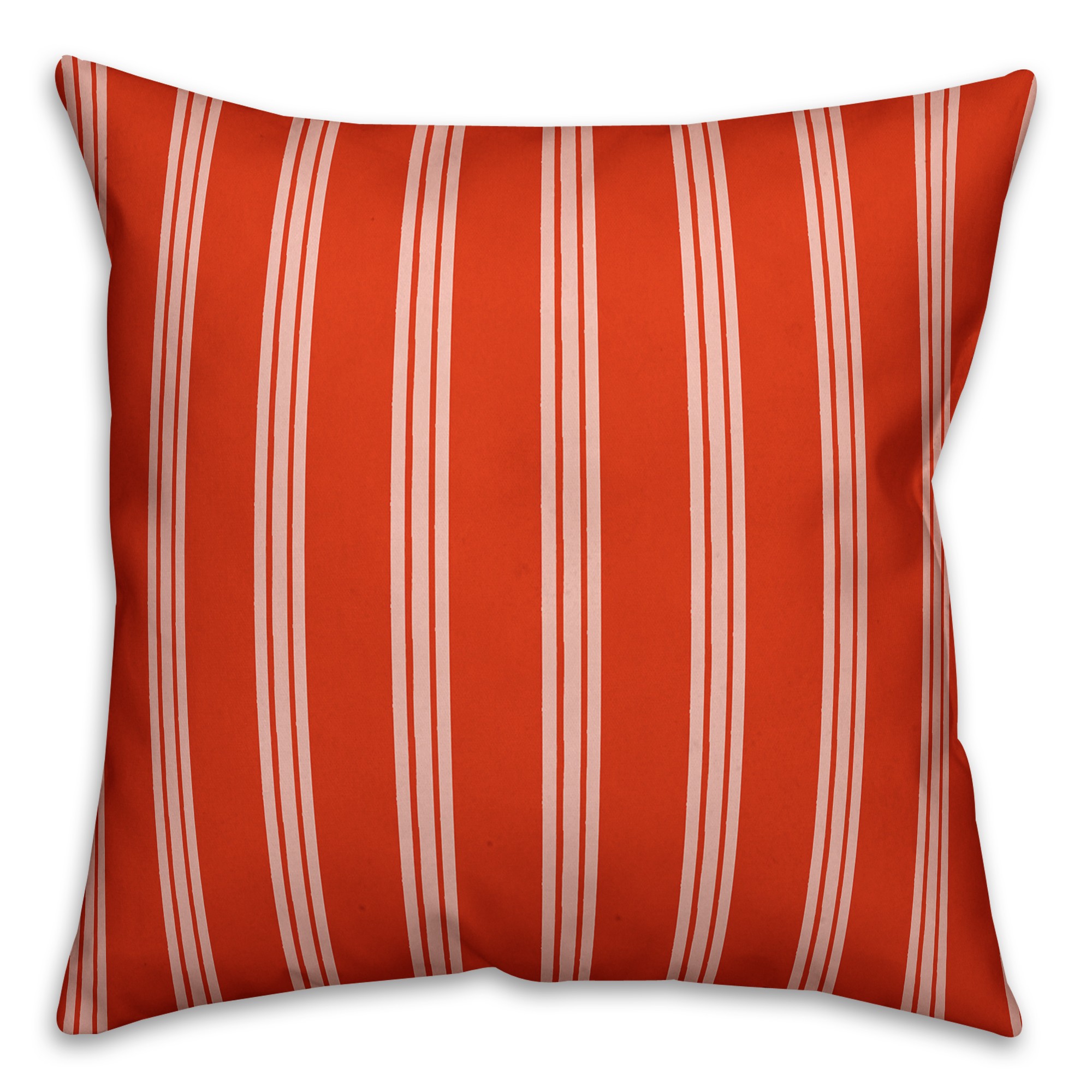 Red Stripes Pillow