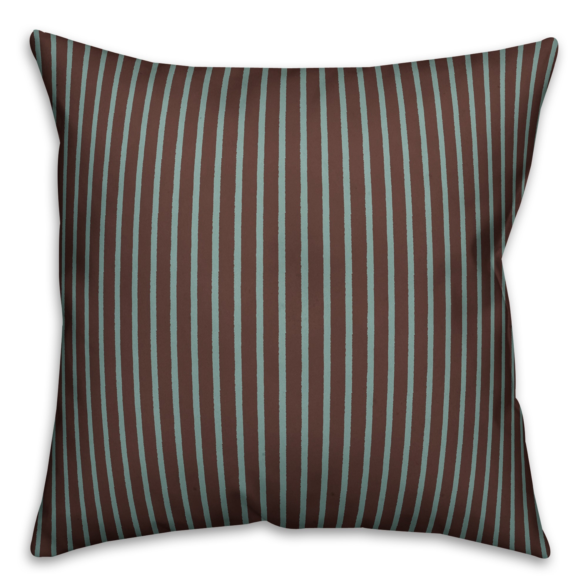 Brown Stripes Pillow Cover