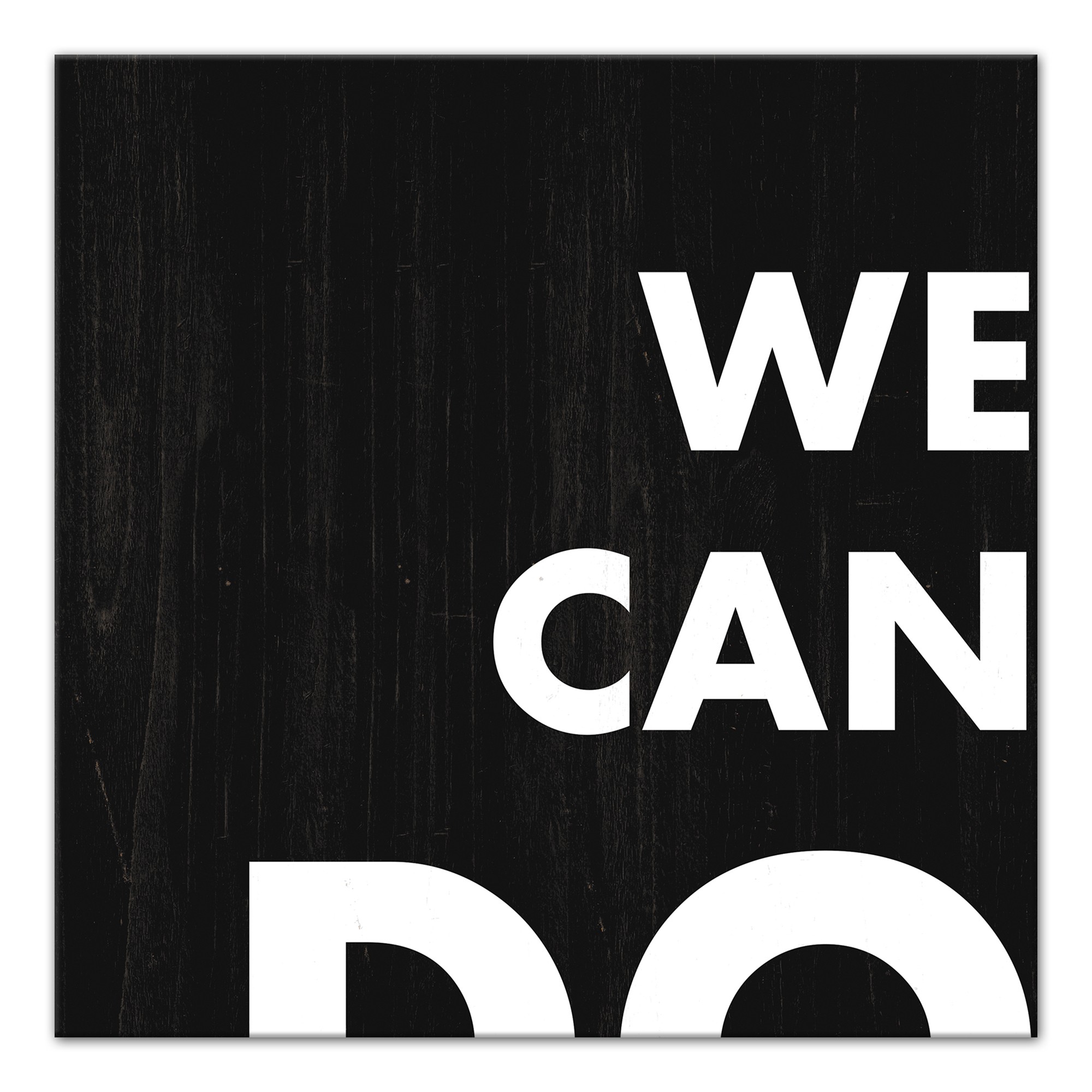 We Can Do 12x12 Canvas Wall Art