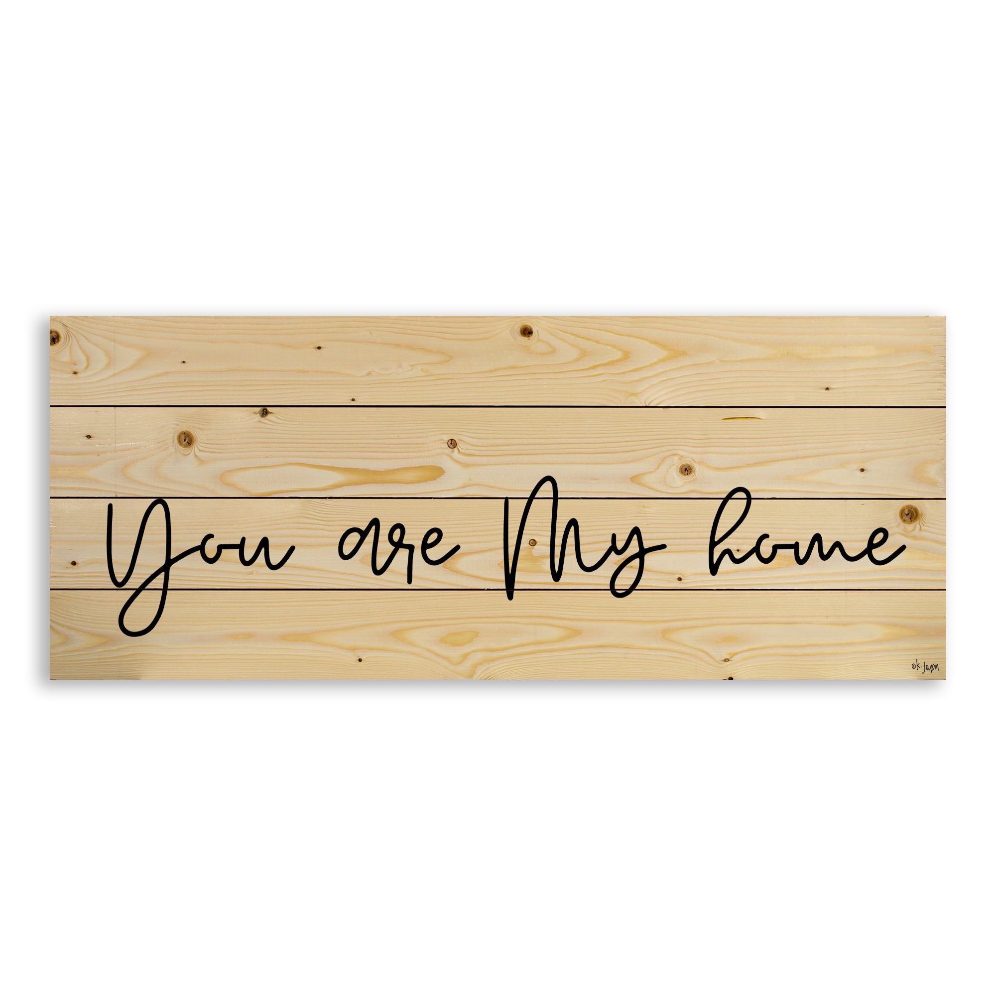 You Are My Home 36x14 Pallet Wood Art