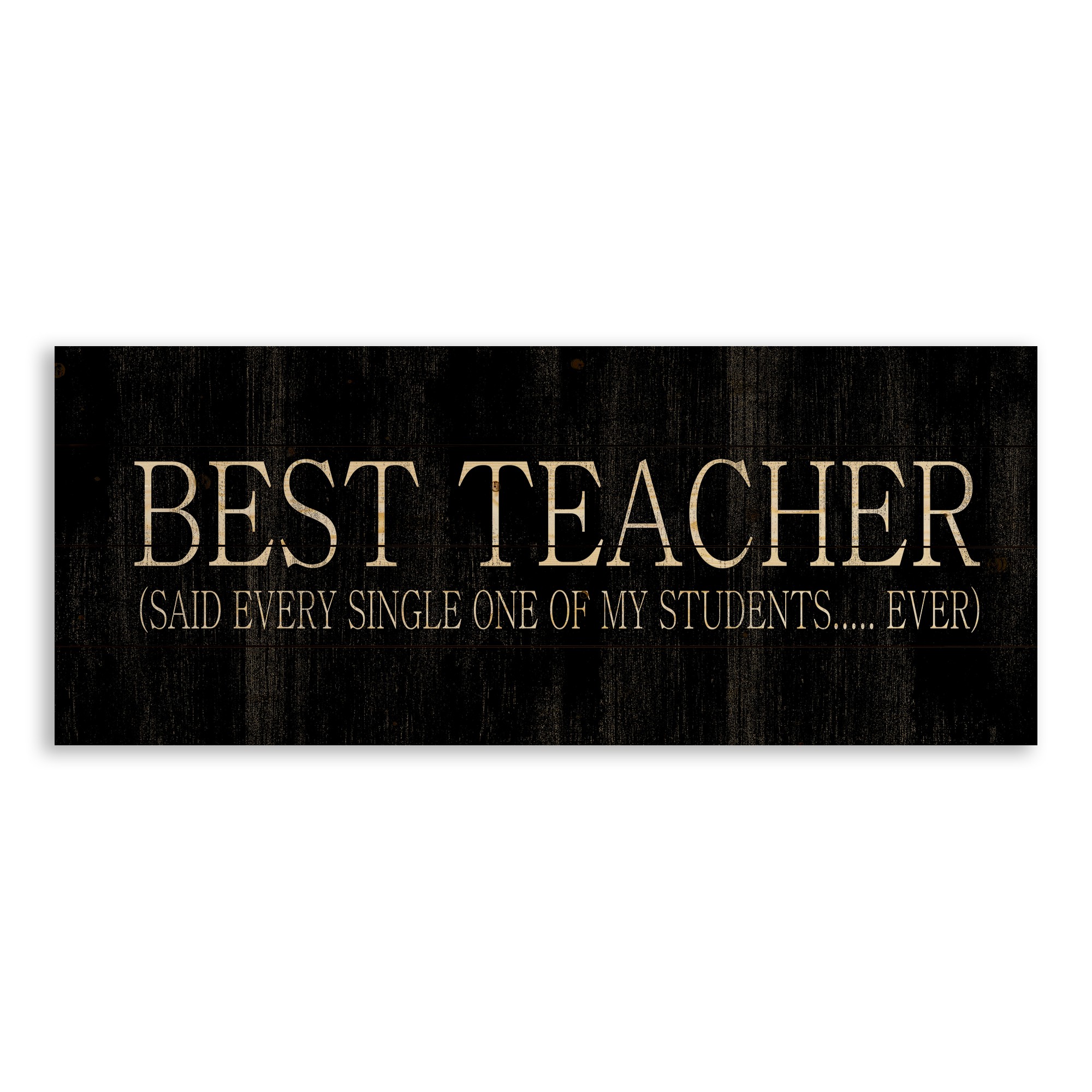 Best Teacher 36x14 Pallet Wood Art
