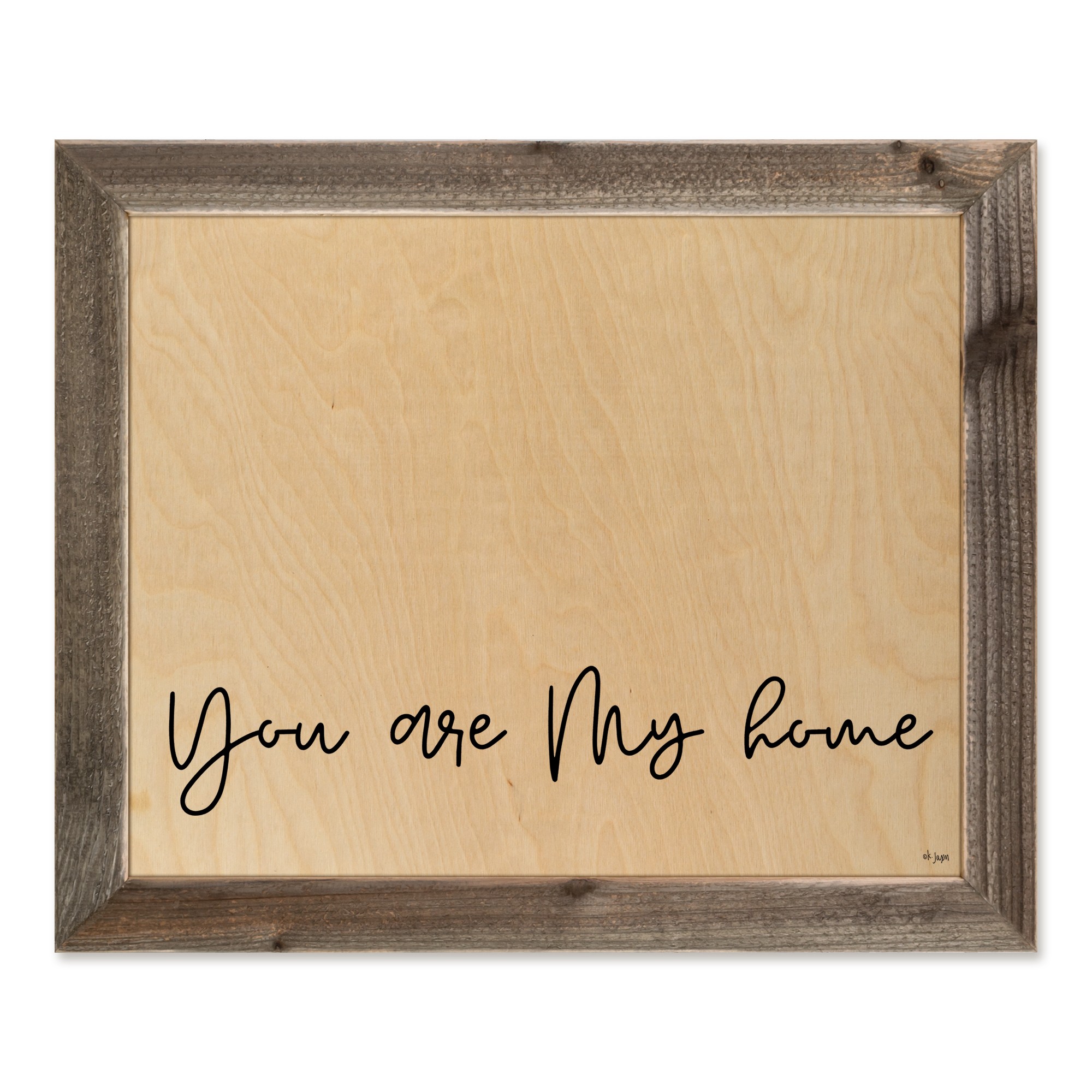 You Are My Home 20x16 Framed Pallet Wood Art