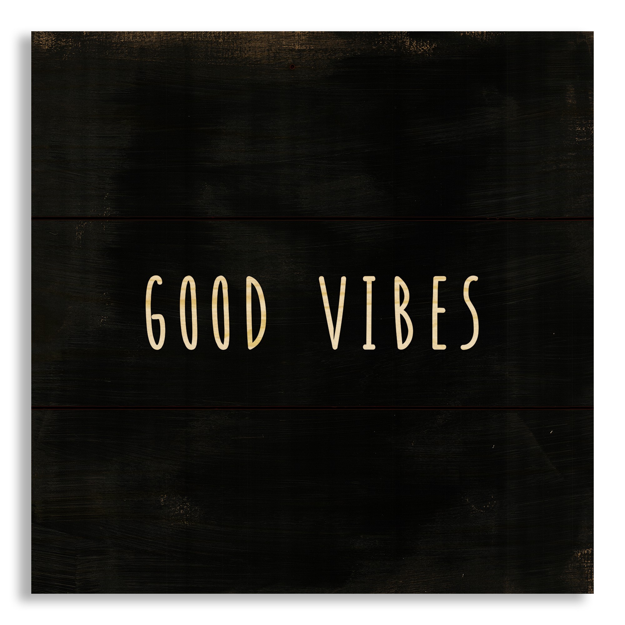 Good Vibes 10.5x10.5 Pallet Wood Art
