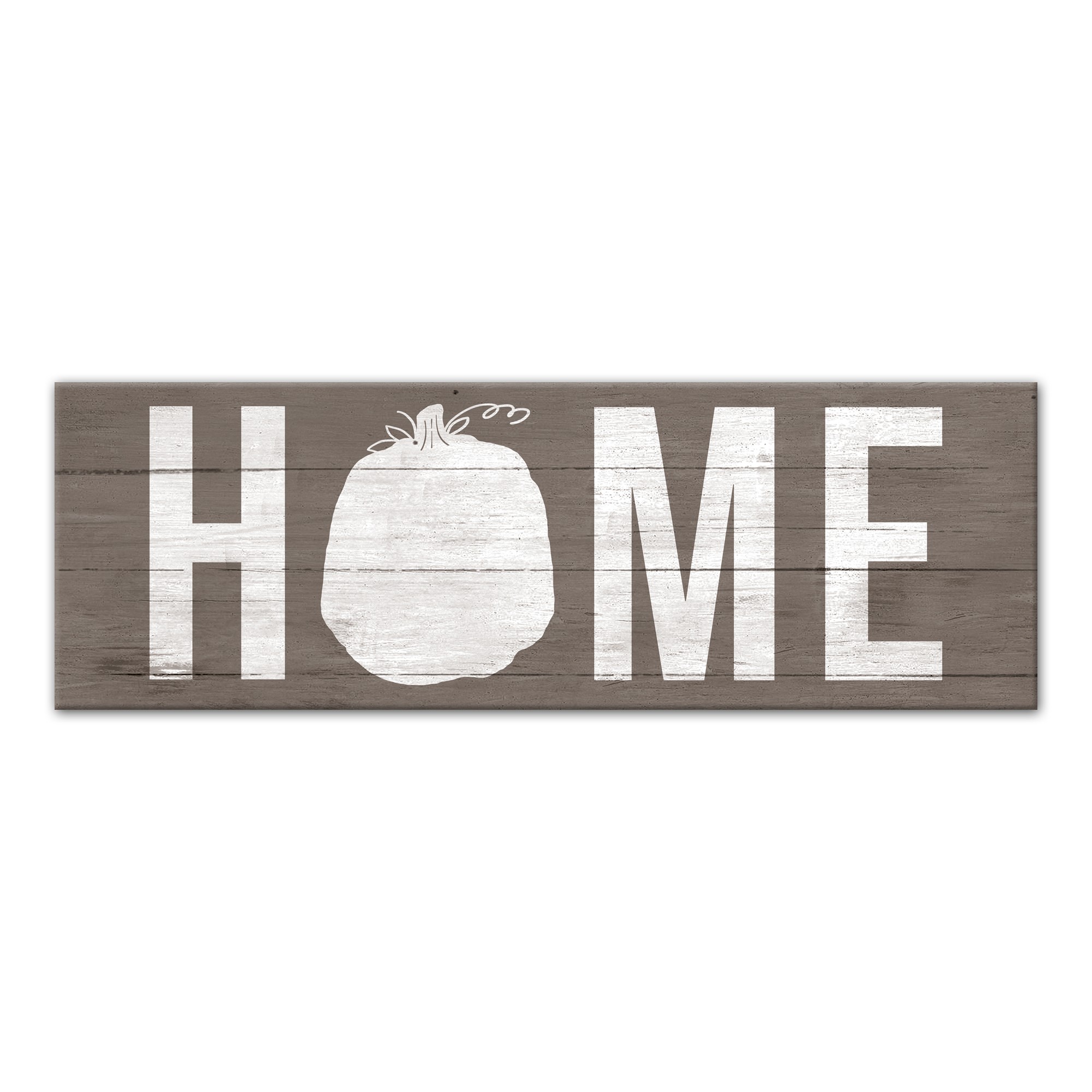 Fall Home 12x36 Canvas Wall Art