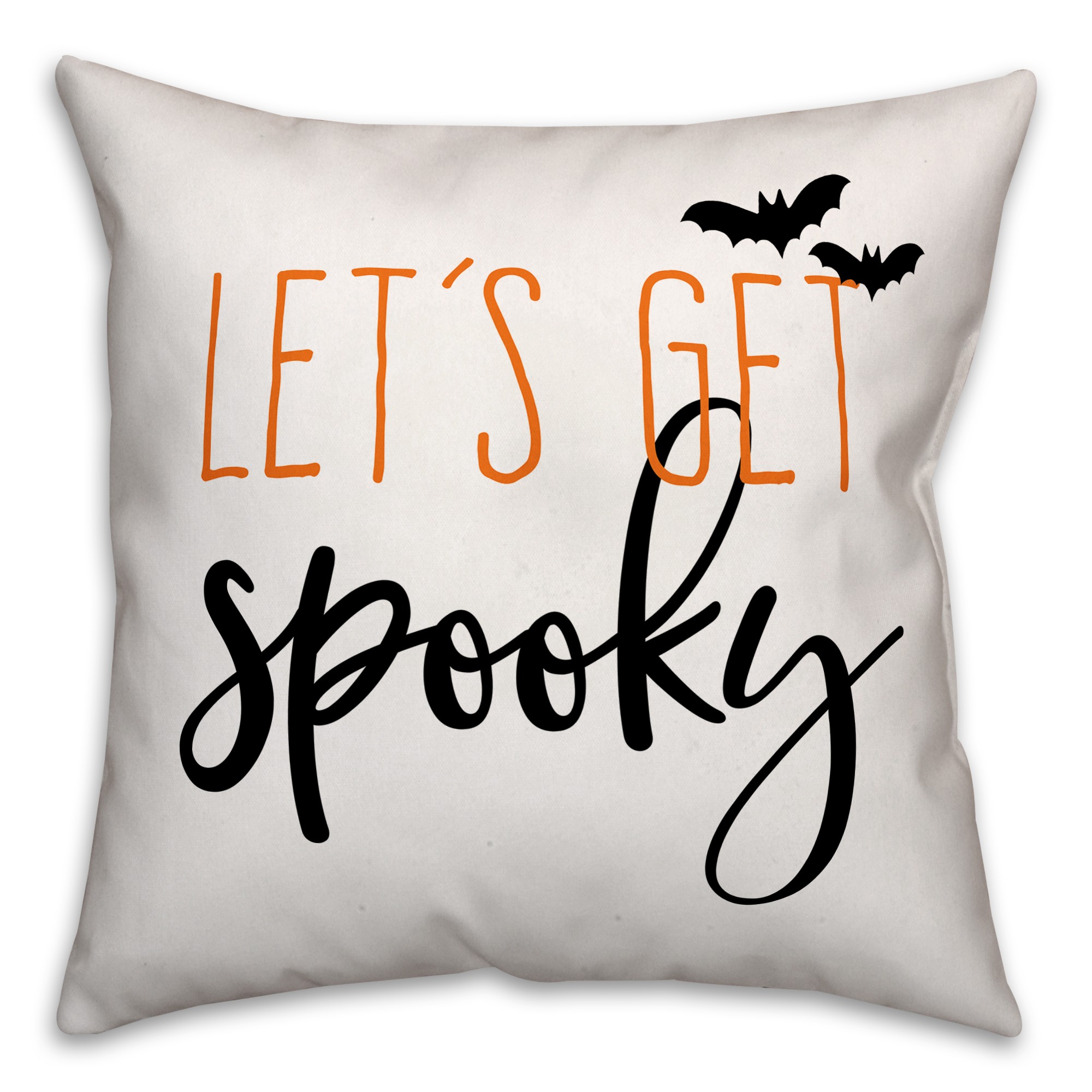 Let's Get Spooky 18x18 Spun Poly Pillow
