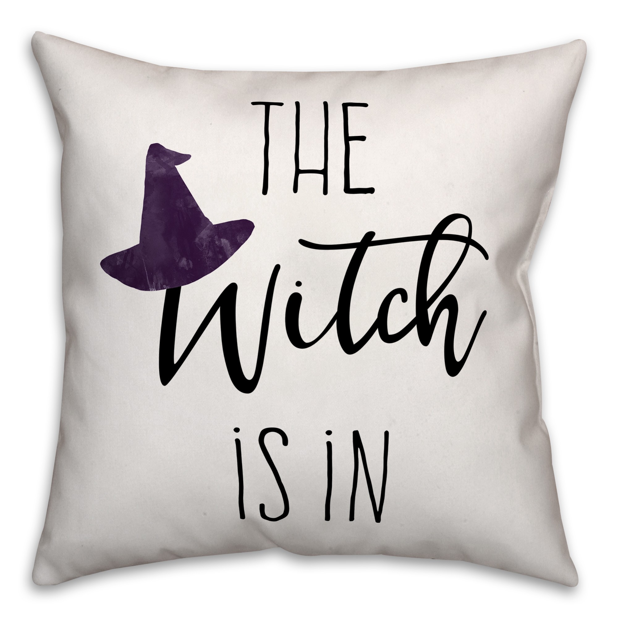 The Witch Is In 18x18 Spun Poly Pillow