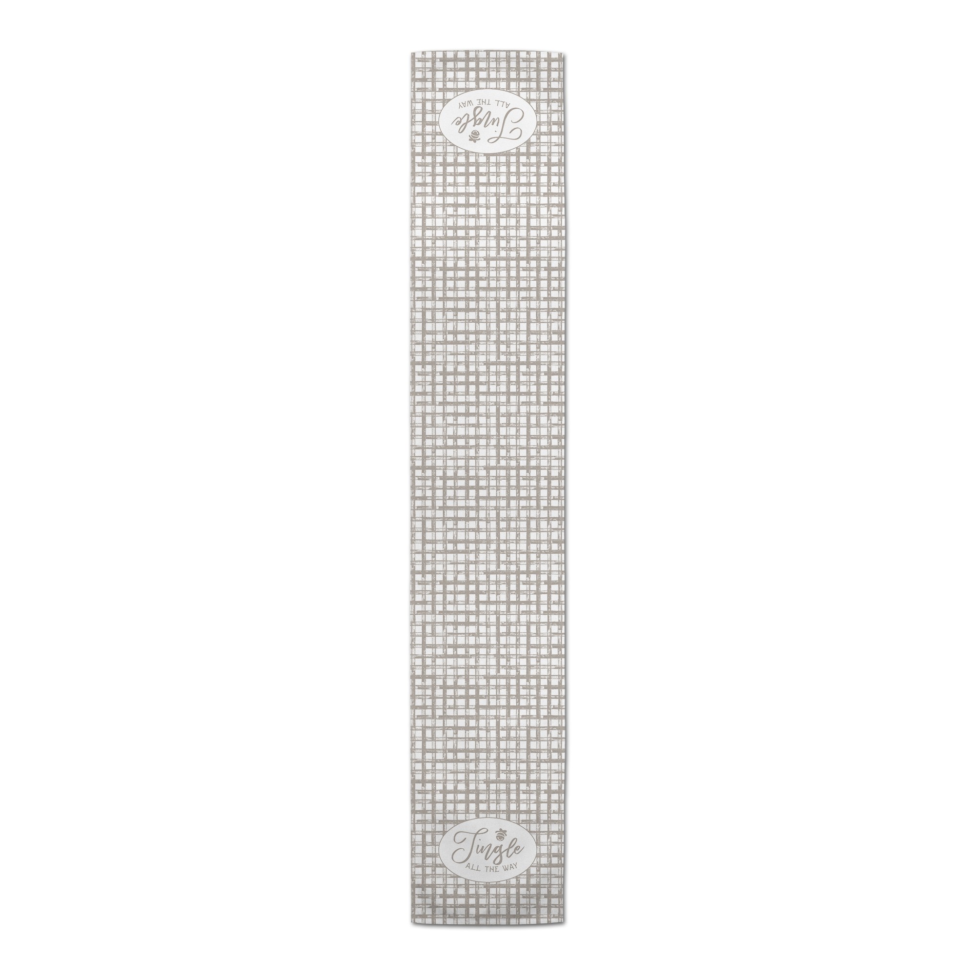 Jingle Beige Buffalo Check   Runner