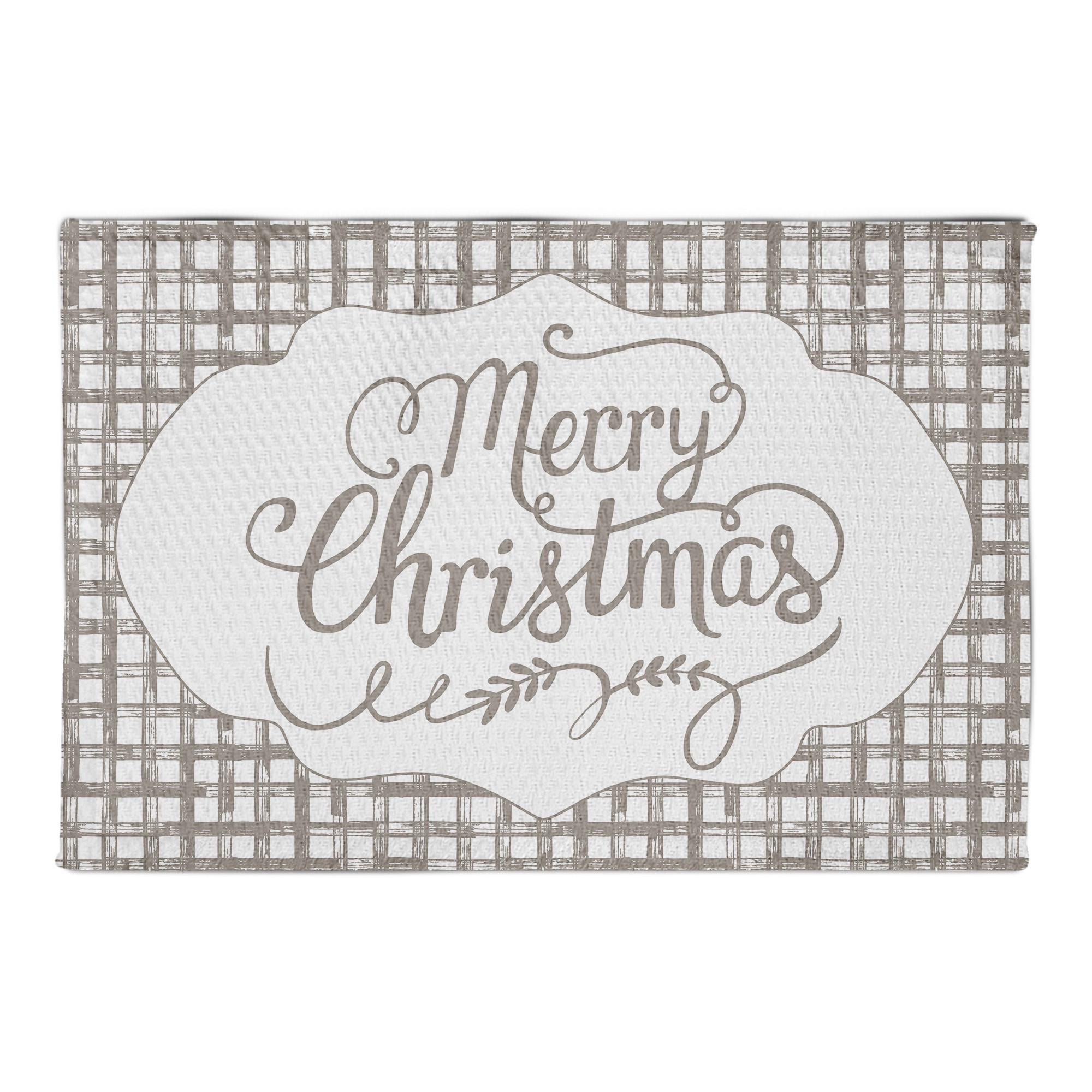 Merry Christmas 2x3 Area Rug