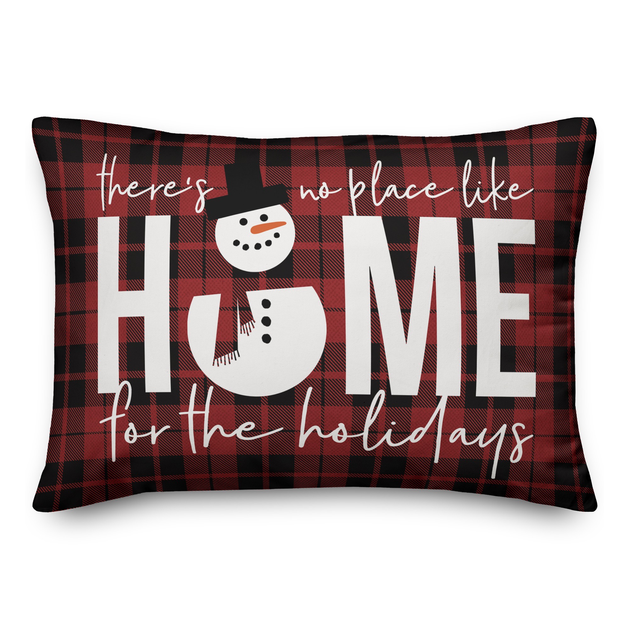 Home For The Holidays 14x20 Spun Poly Pillow