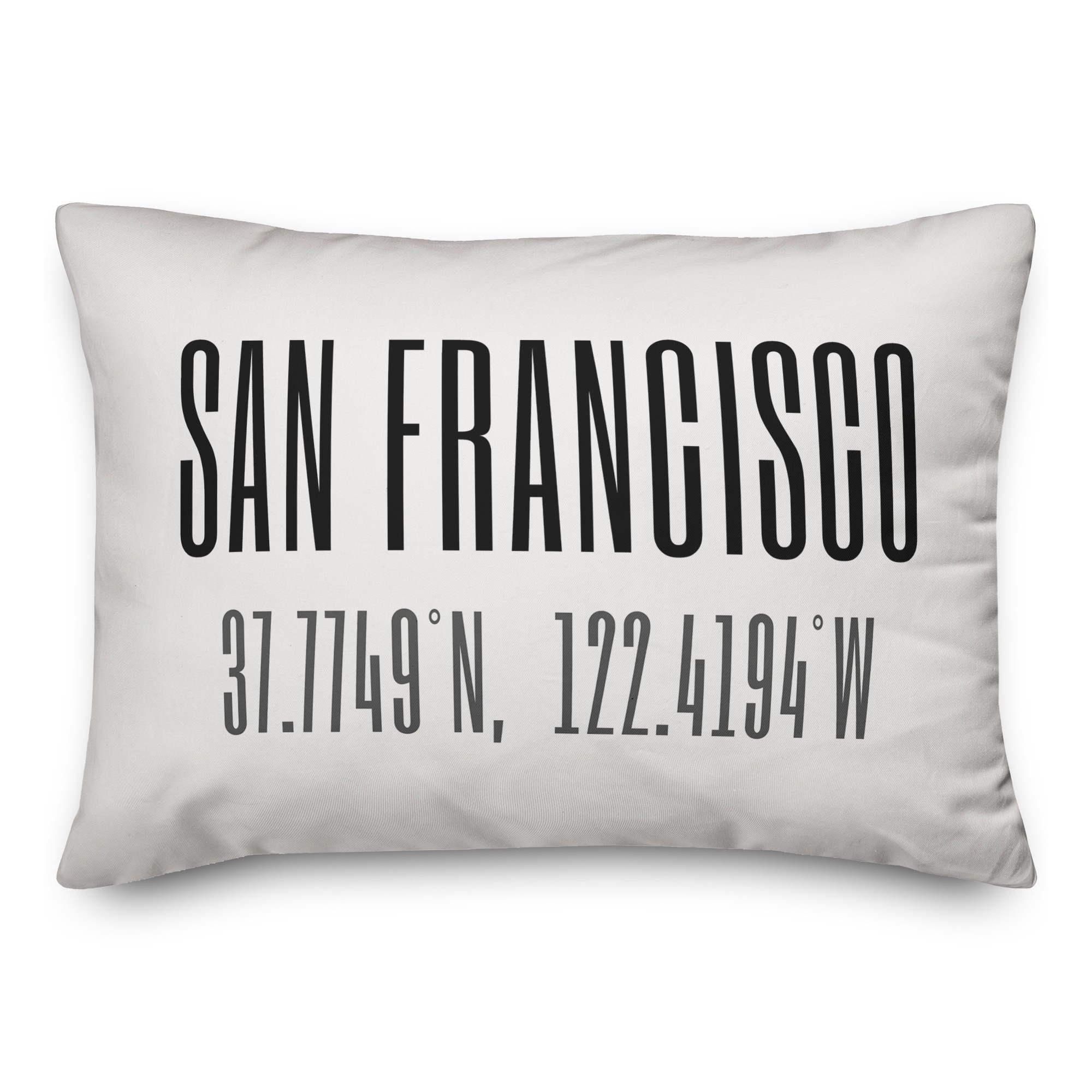 San Fransisco Coordinates 14x20 Spun Poly Pillow