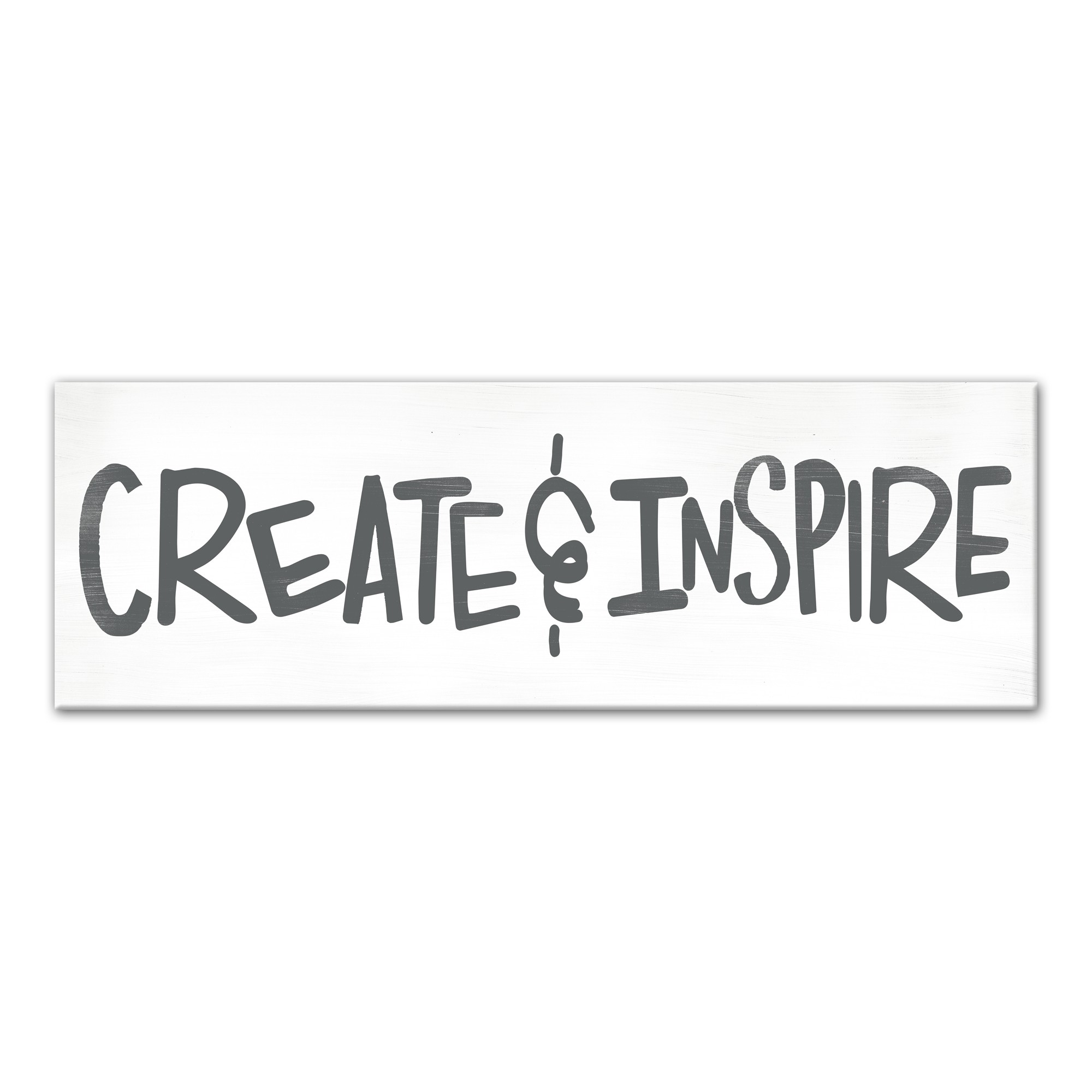 Create and Inspire 12x36 Canvas Wall Art