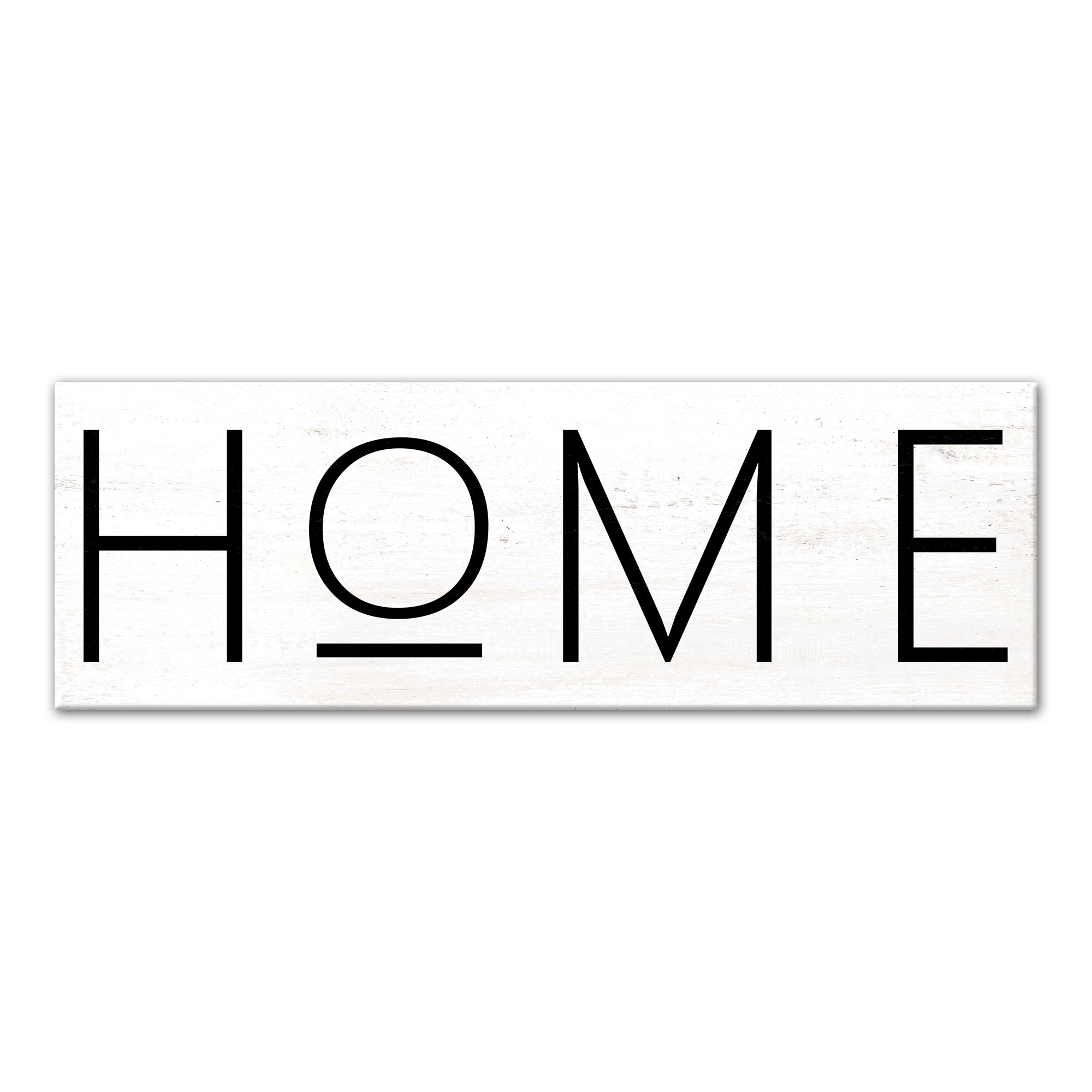 Home 12x36 Canvas Wall Art