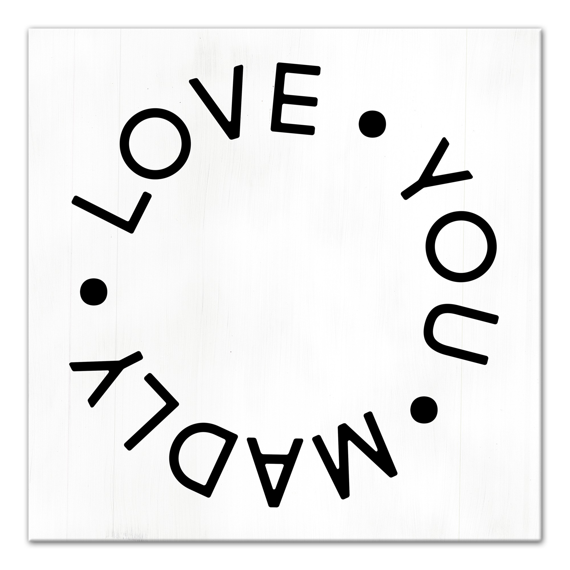 Love You Madly 12x12 Canvas Wall Art