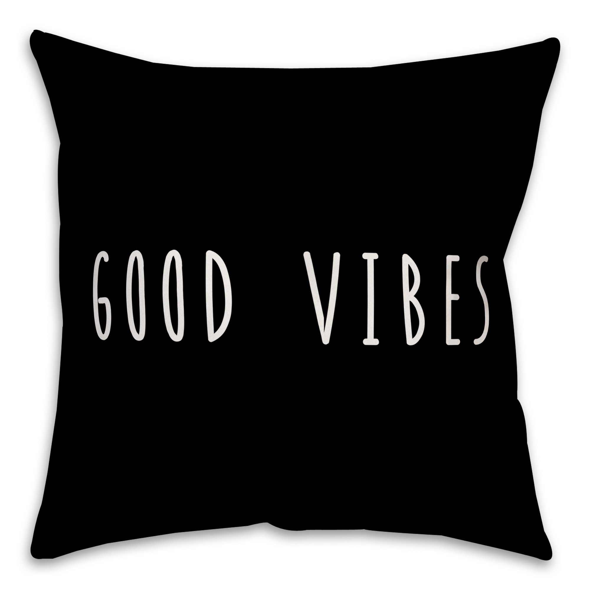 Good Vibes 18x18 Spun Poly Pillow