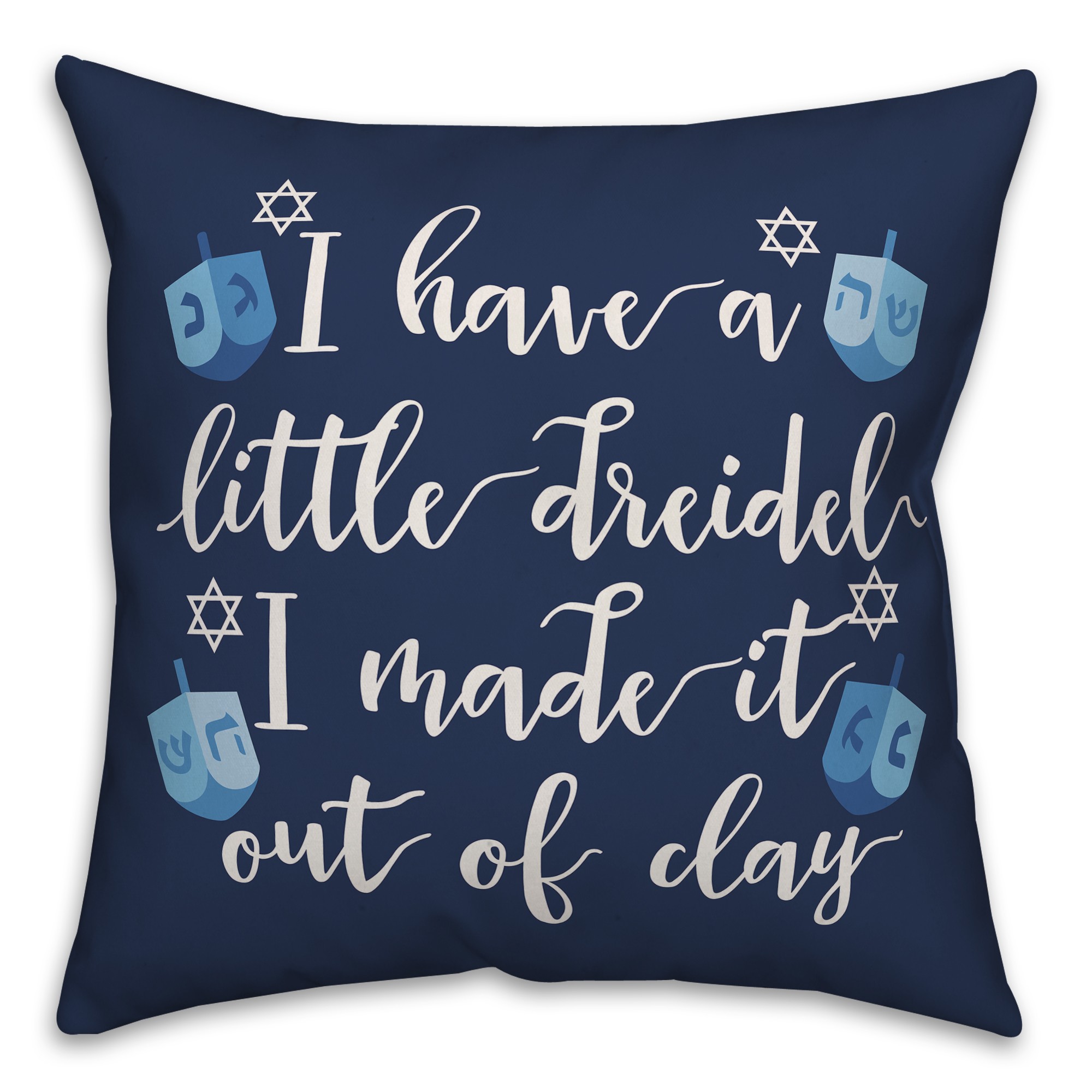 Dreidel Song 18x18 Spun Poly Pillow