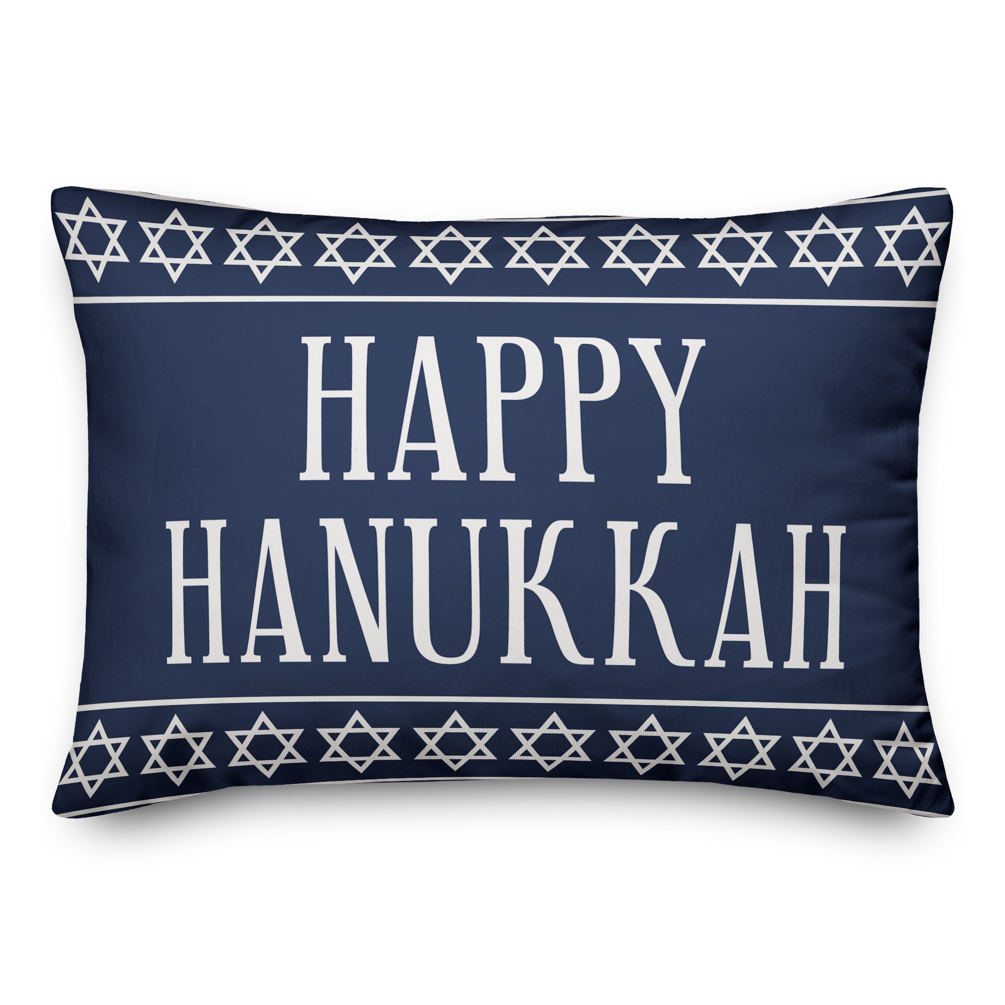 Happy Hanukkah 14x20 Spun Poly Pillow