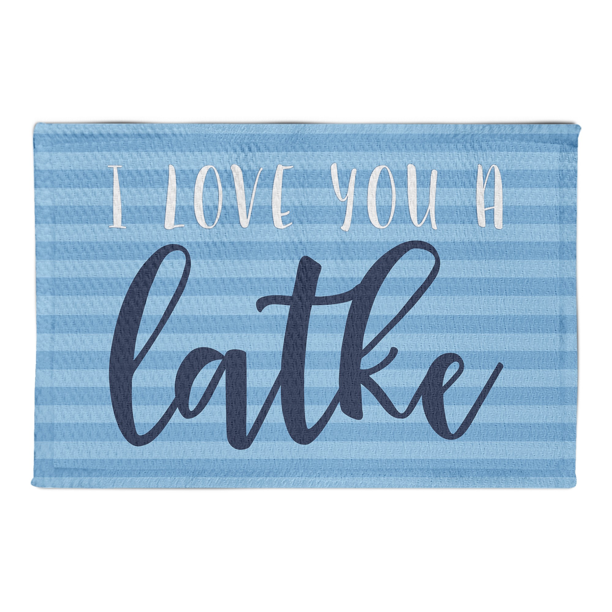 I Love you a Latke 2x3 Area Rug