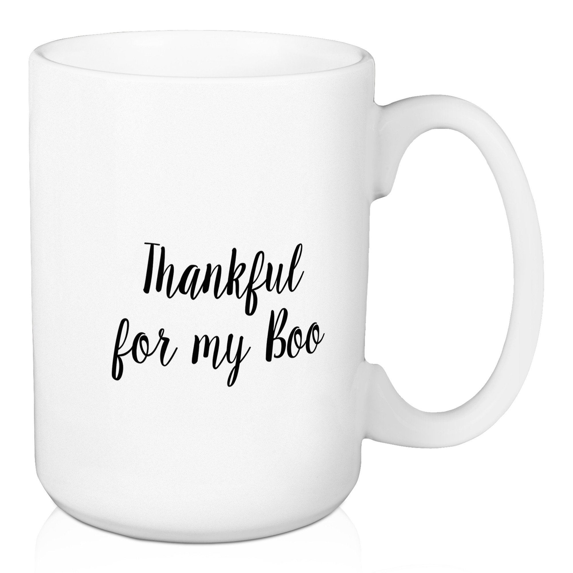 Thankful For My Boo 15 oz Mug