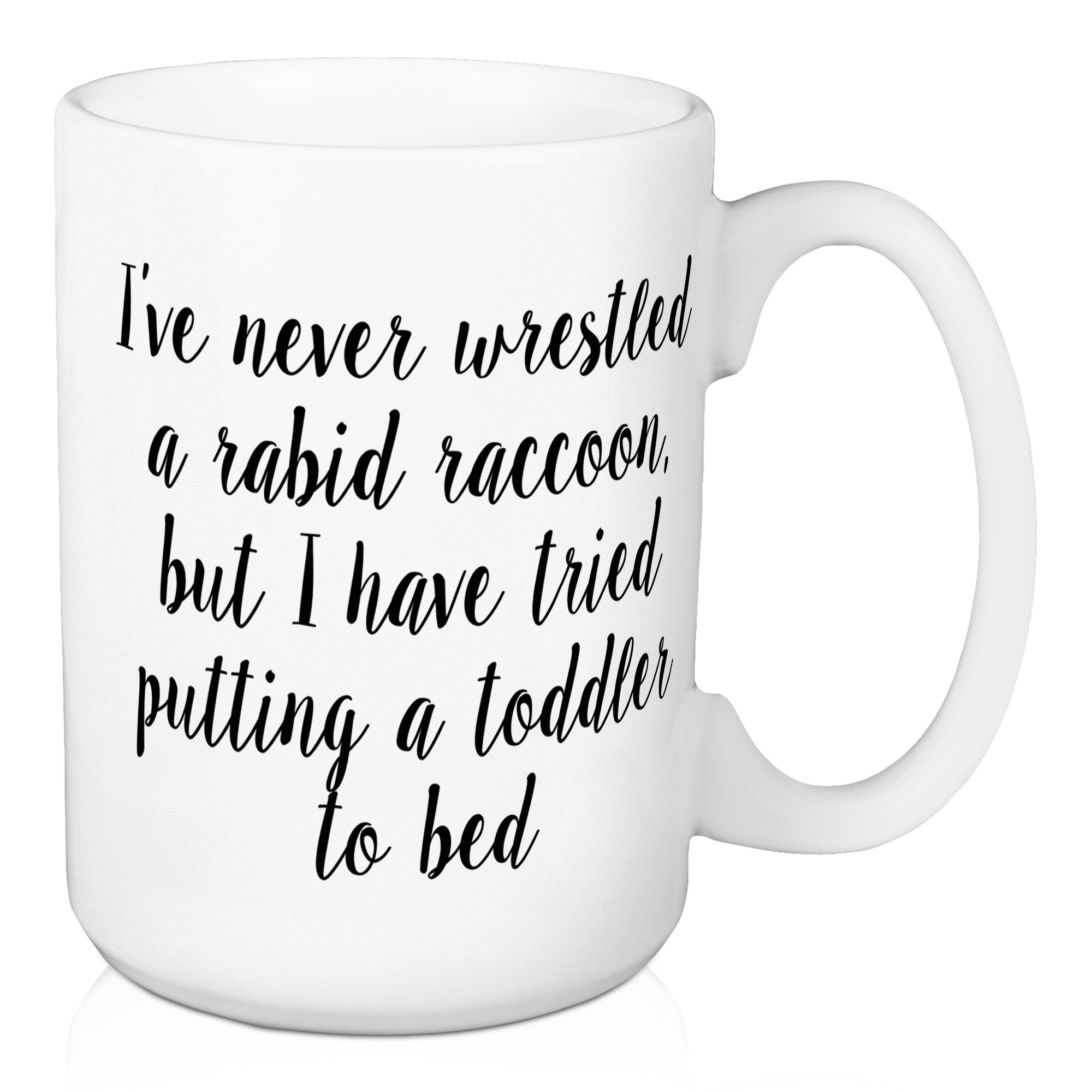 Putting A Toddler To Bed 15 oz Mug