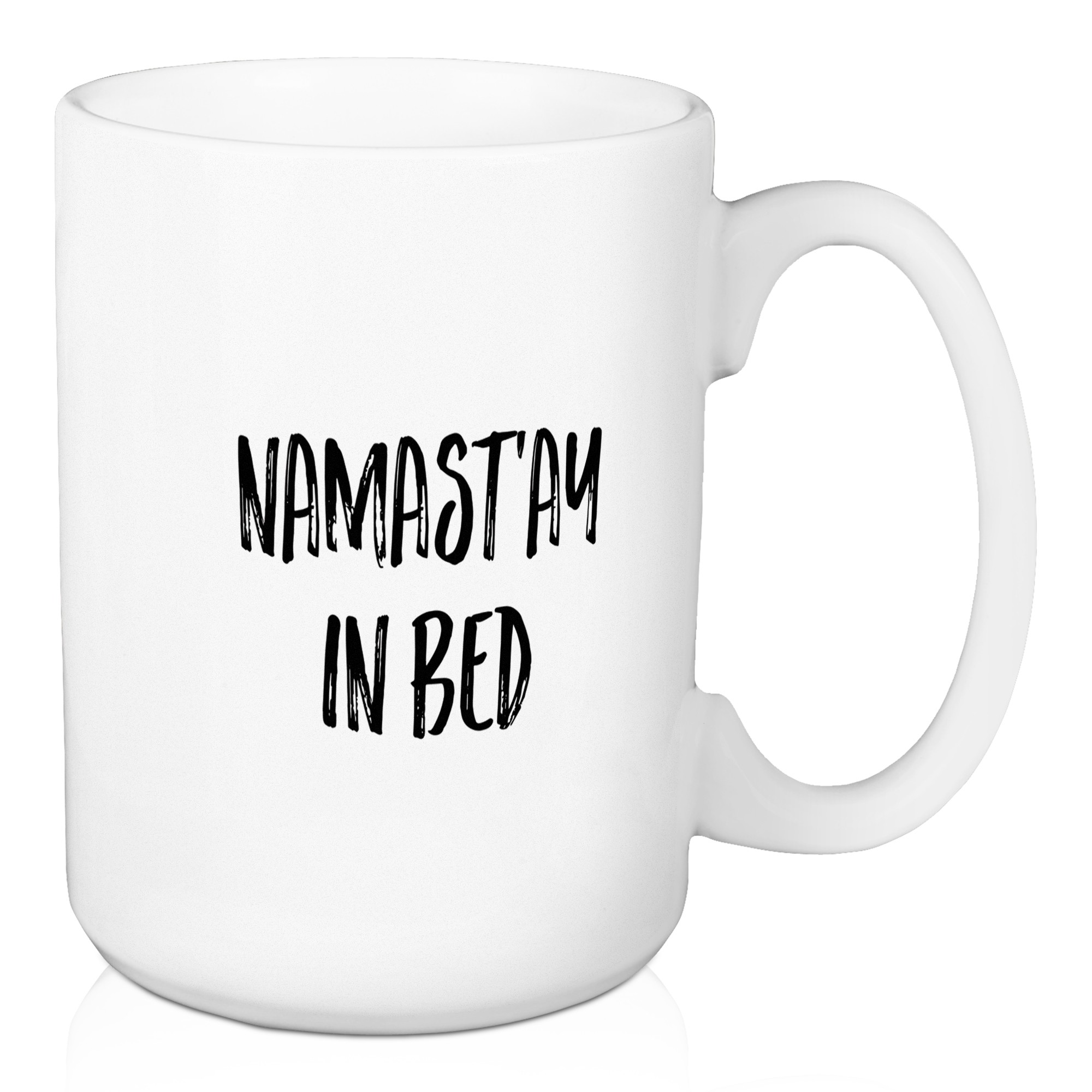 Namastay In Bed 15 oz Mug