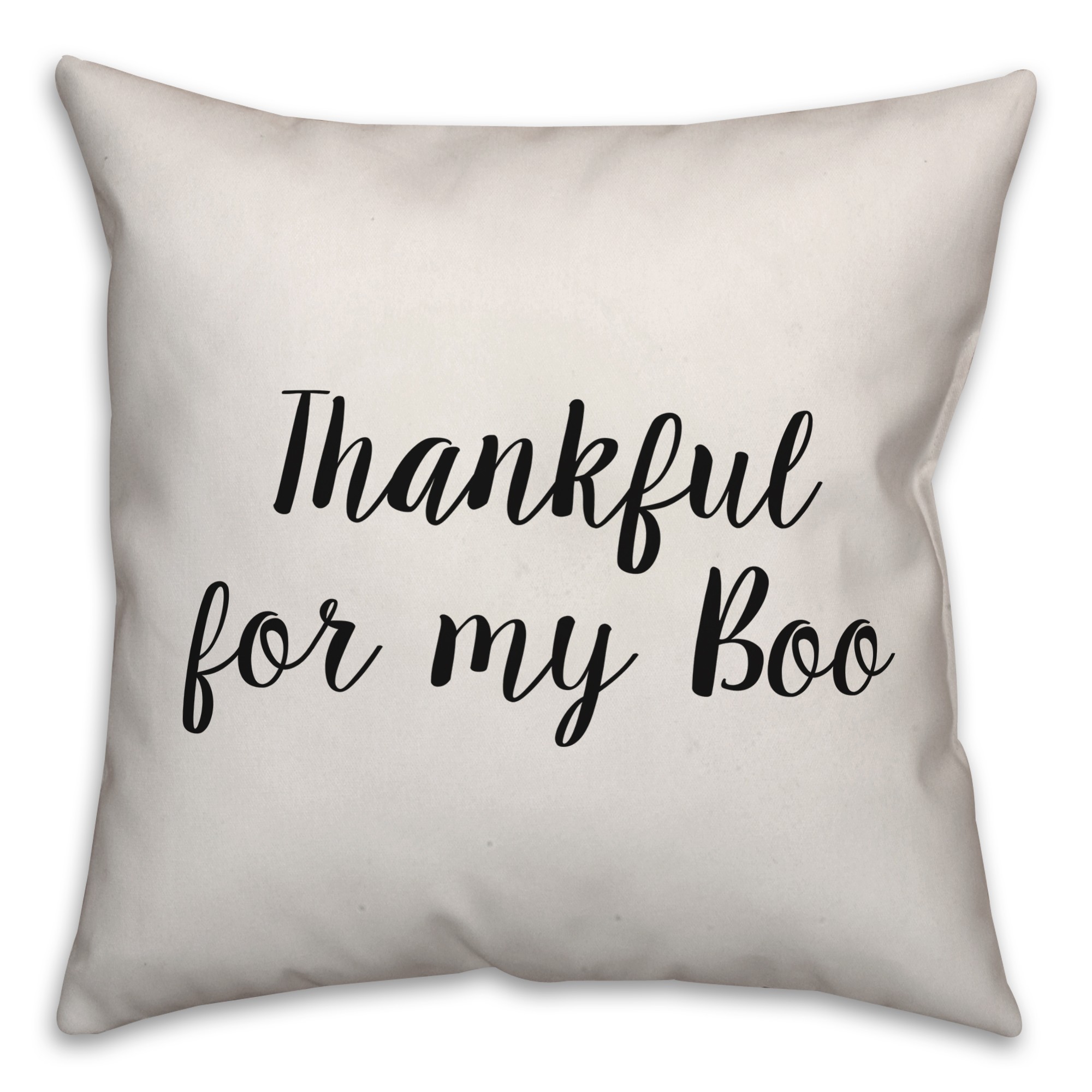 Thankful For My Boo Pillow