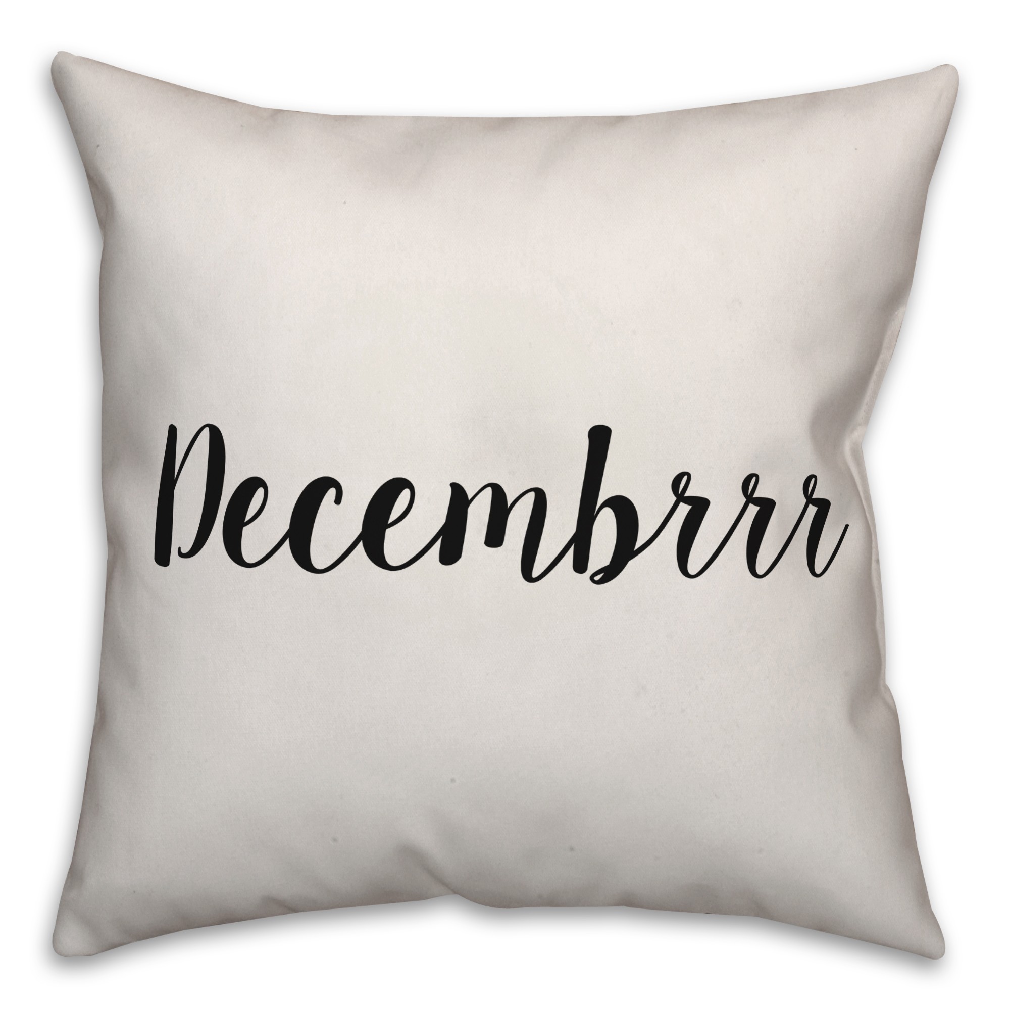 Decembrrr Pillow