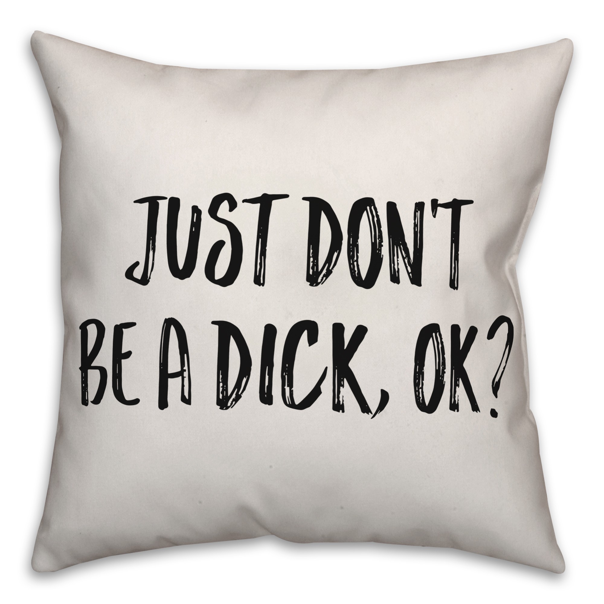 Don't Be A D*** Pillow