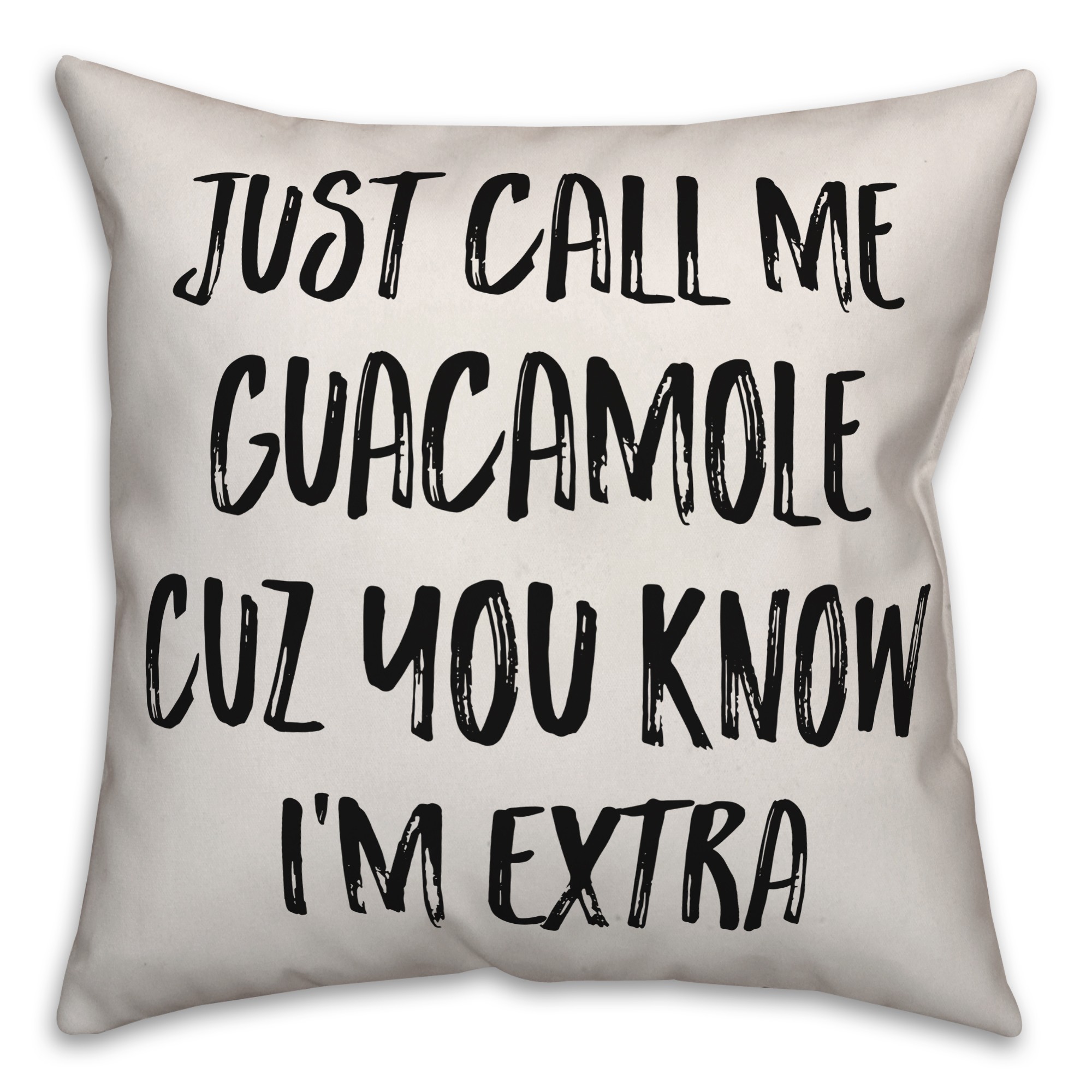 Call Me Guacamole Pillow