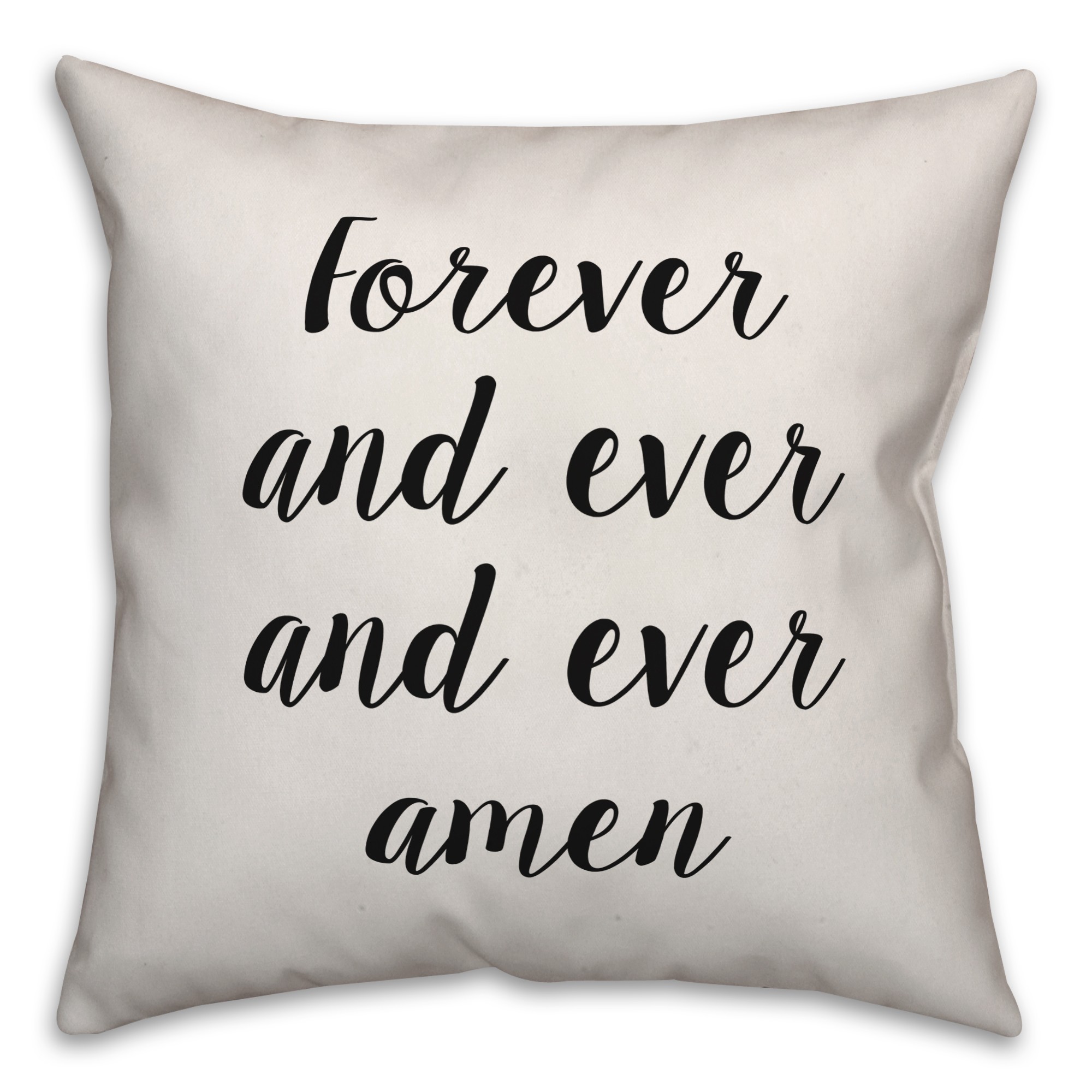 Forever Amen Pillow
