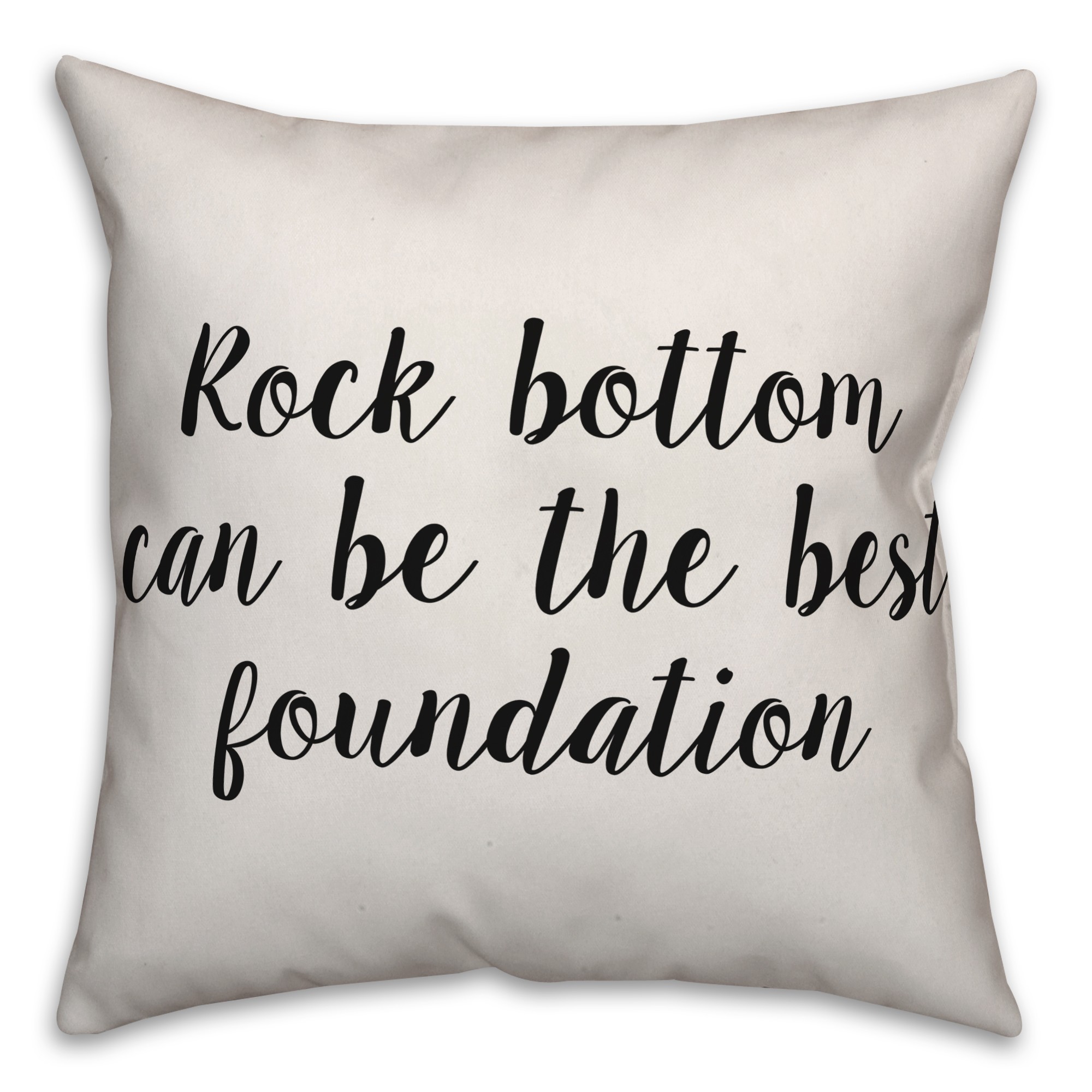 Rock Bottom Pillow