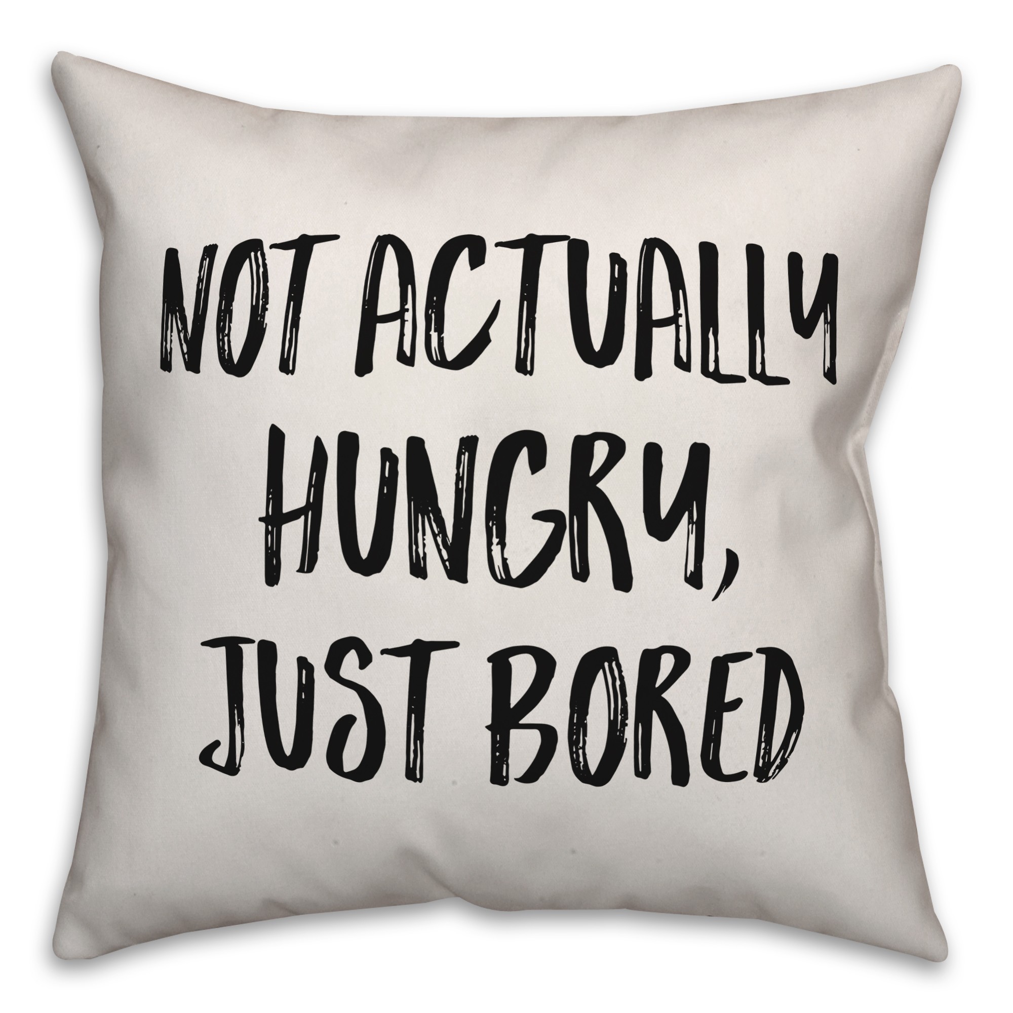 Not Actually Hungry Pillow Cover