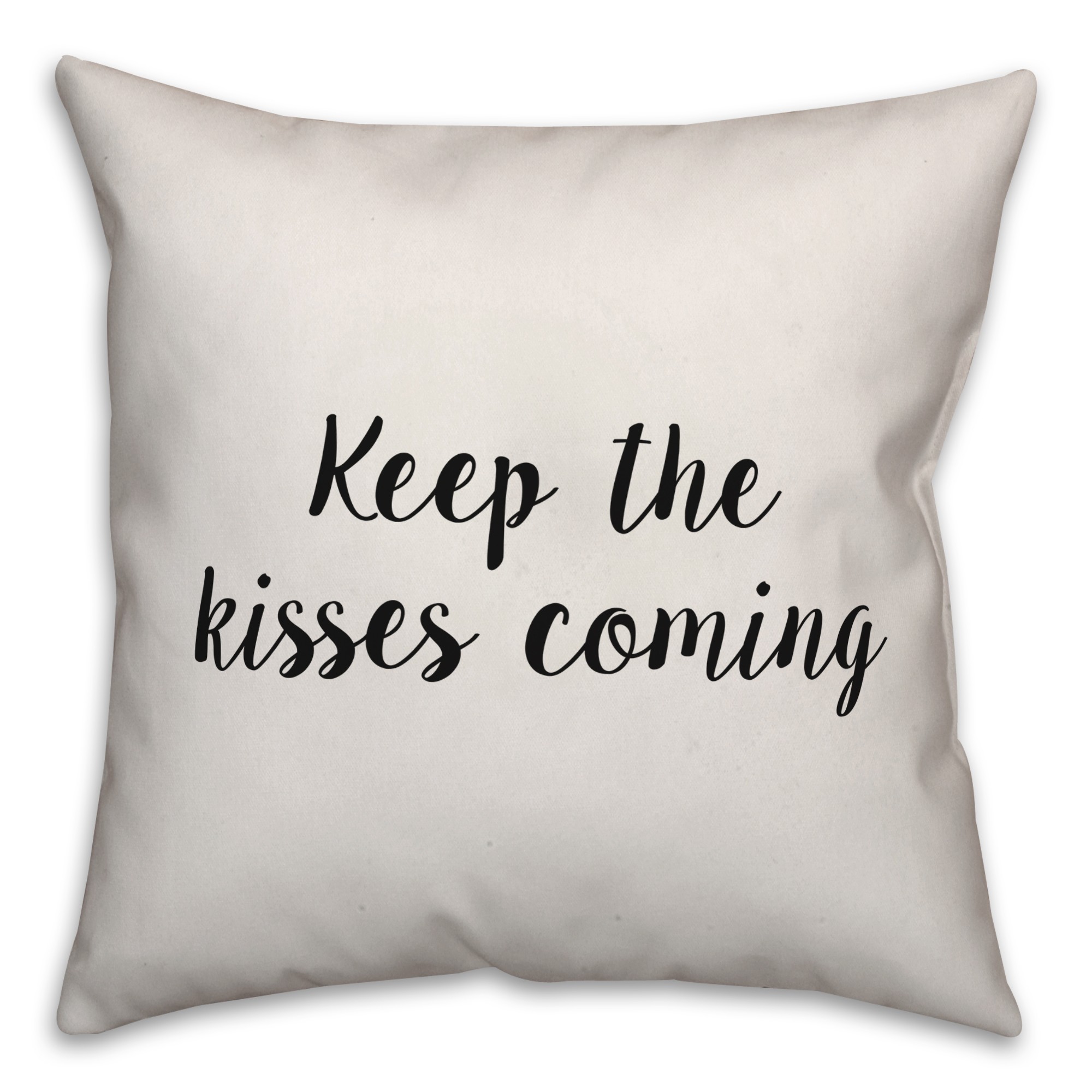 Keep The Kisses Coming Pillow Cover