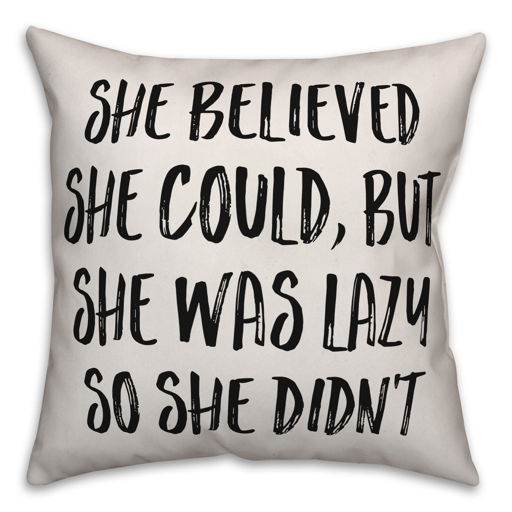 She Was Lazy So She Didn't Pillow
